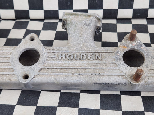 Genuine HD HR Holden X2 Twin Carby Manifold