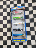 Hotwheels 2000 Motorin' Music Exclusive 5 Pack Camaro Caddy Mustang