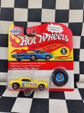 Hot Wheels 25th Anniversary REDLINE The Snake Funny Car Don Prudhomme Yellow