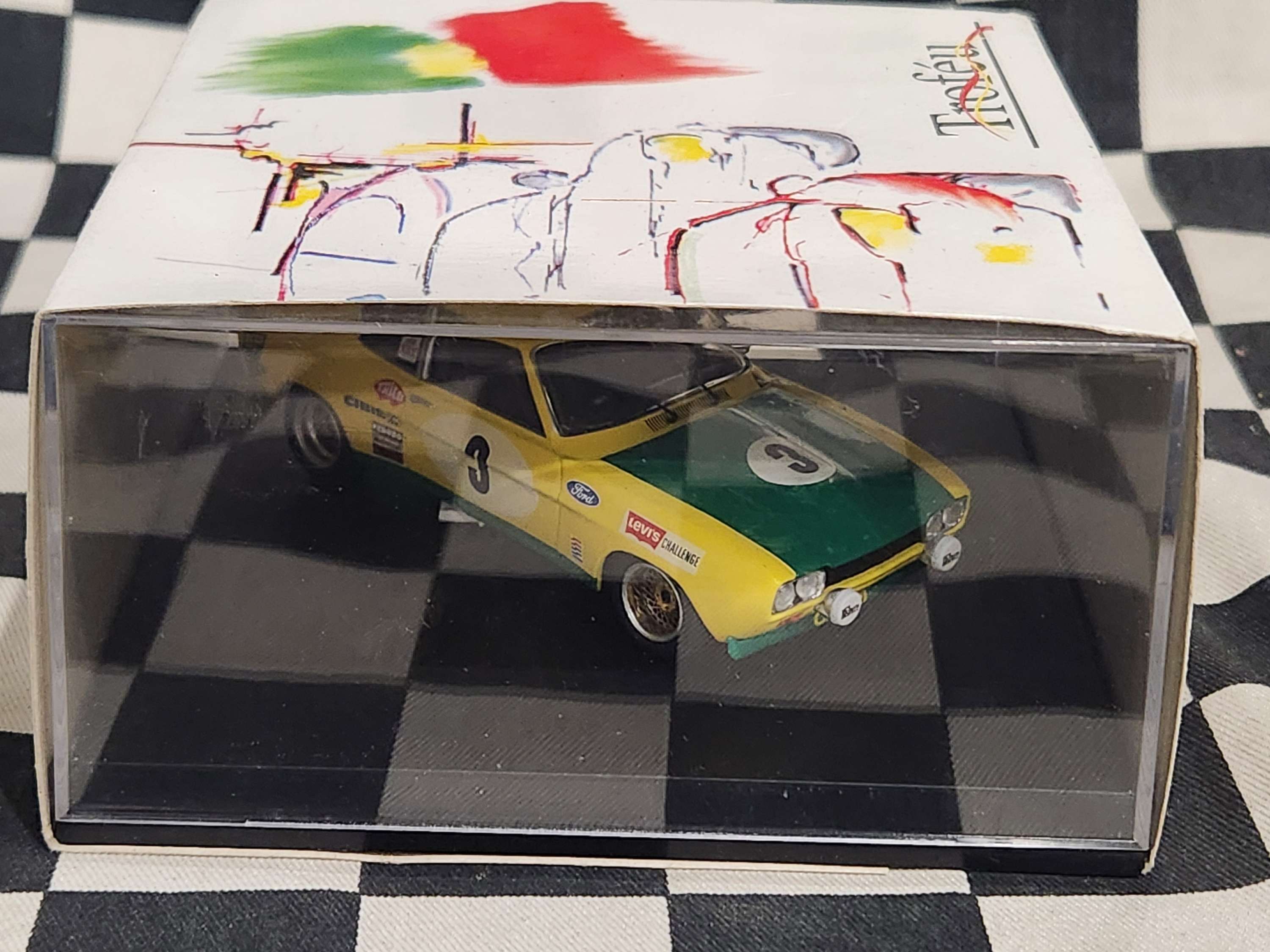 Trofeu 1/43 Ford Capri 2600 RS 2nd 24hr Spa 1972 G.Birrell / C.Bourgoignie