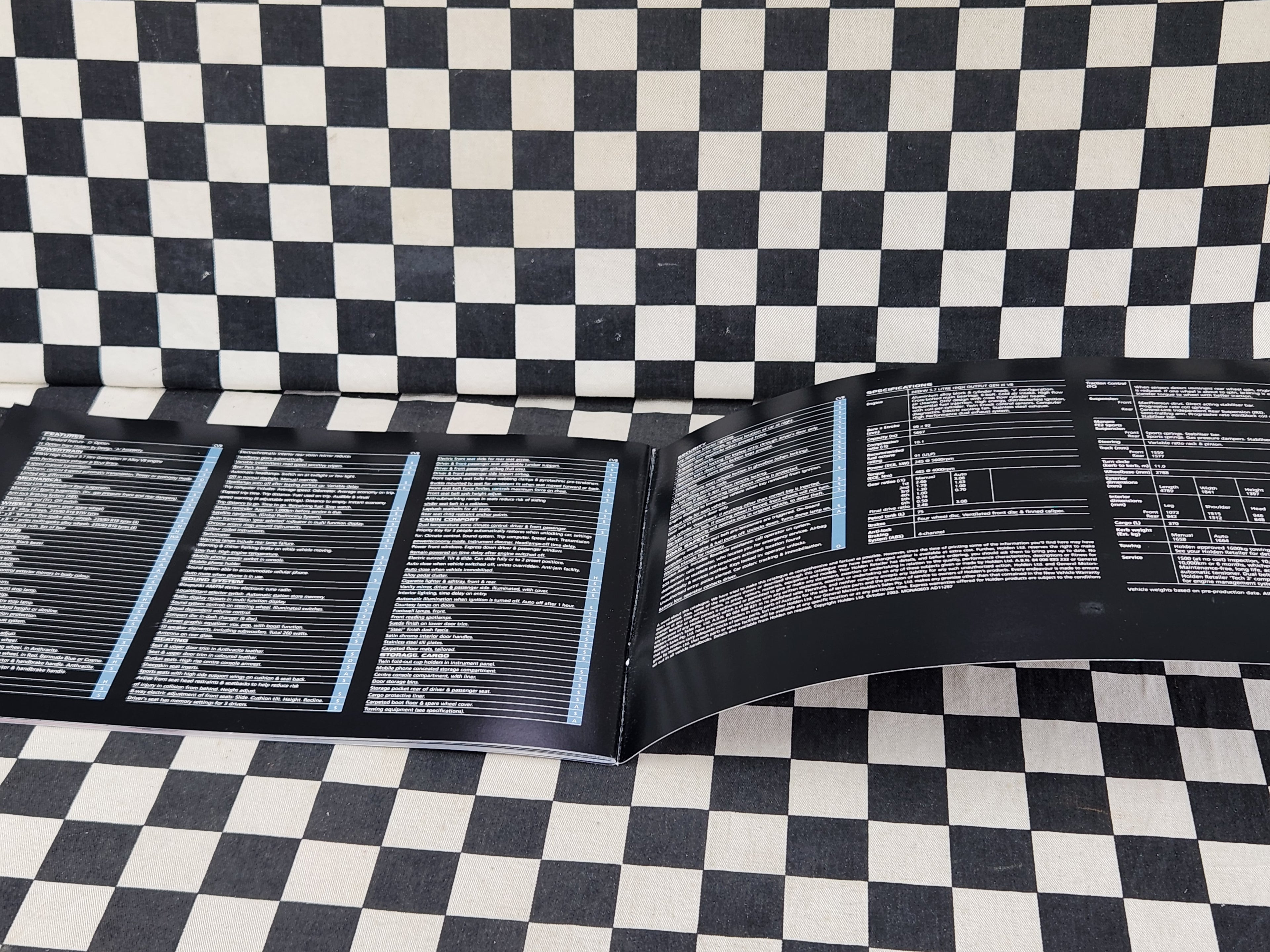 Genuine Holden CV8 Monaro Series 3 Sales Brochure