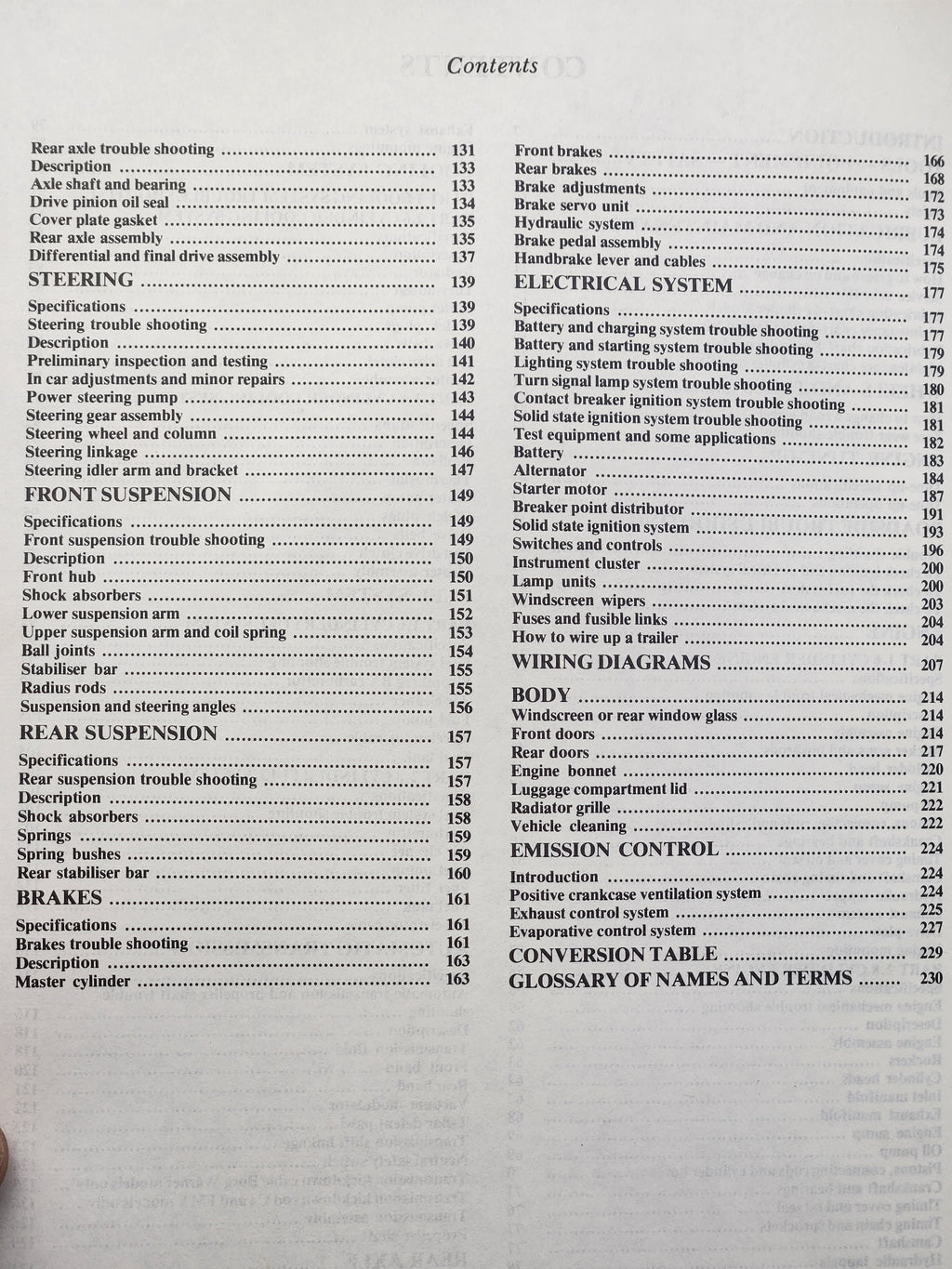 SP/Gregorys  Ford Fairlane ZJ LTD FC 6cyl & V8 302 351 Workshop Manual