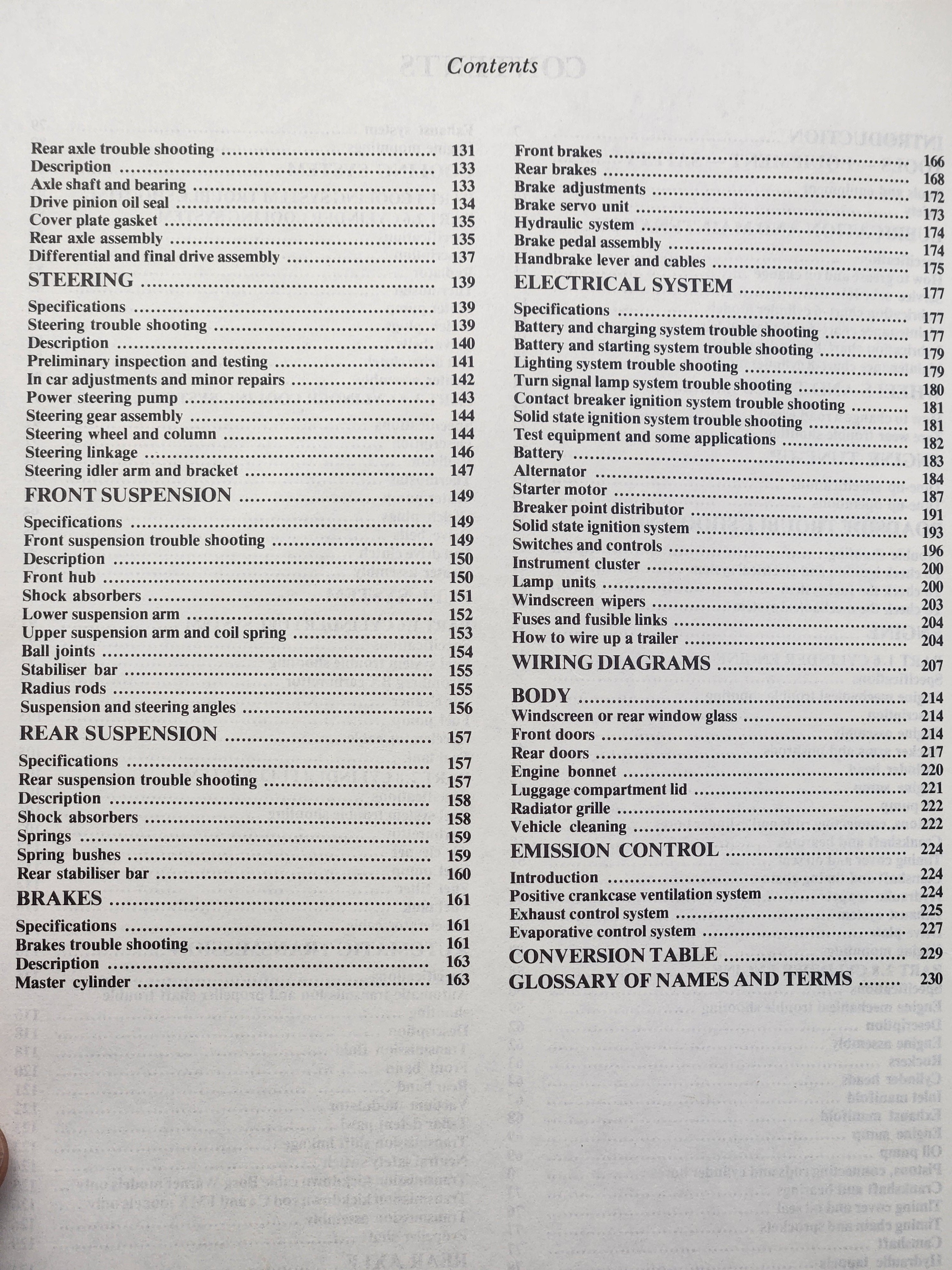 SP/Gregorys  Ford Fairlane ZJ LTD FC 6cyl & V8 302 351 Workshop Manual