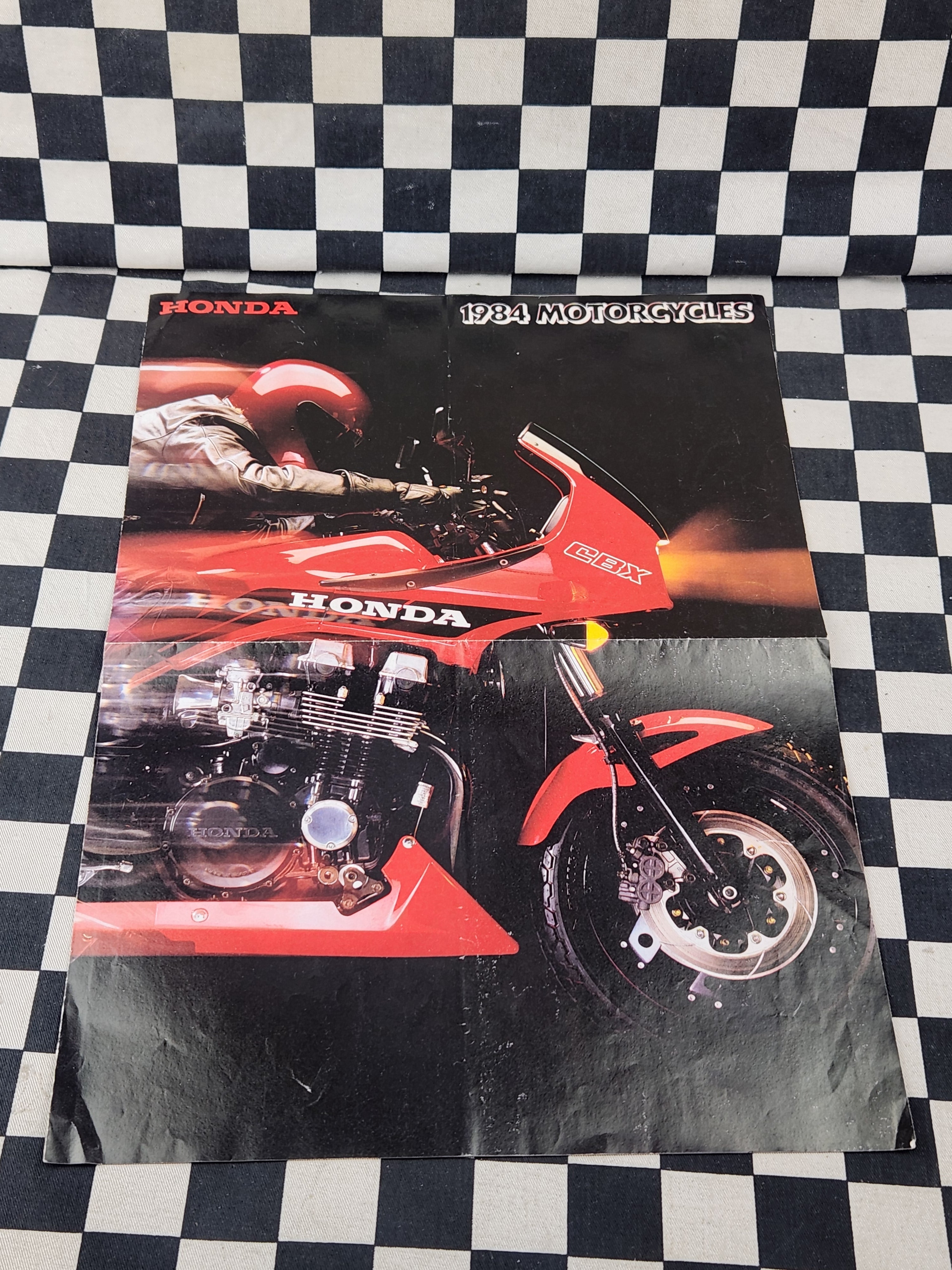Honda 1984 Motorcycles Full Range Sales Brochure