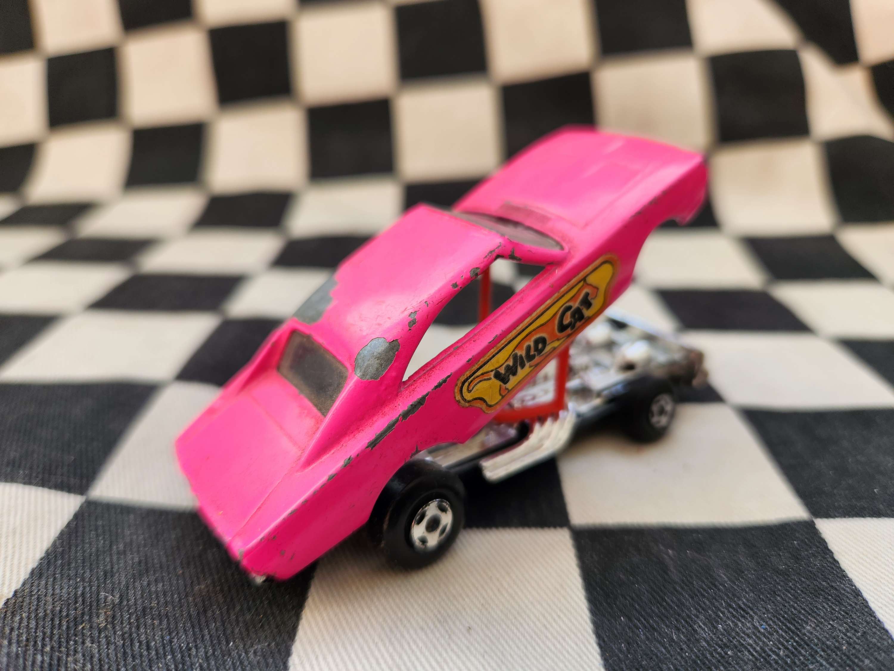 Matchbox Superfast 1971 (original) WILD CAT Dodge Dragster Rare!