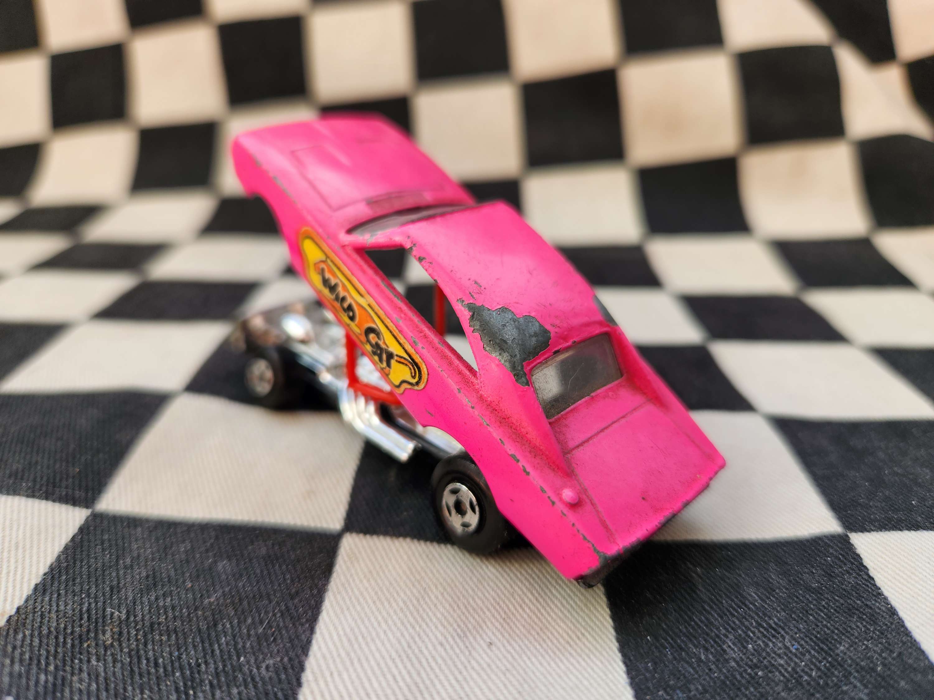 Matchbox Superfast 1971 (original) WILD CAT Dodge Dragster Rare!