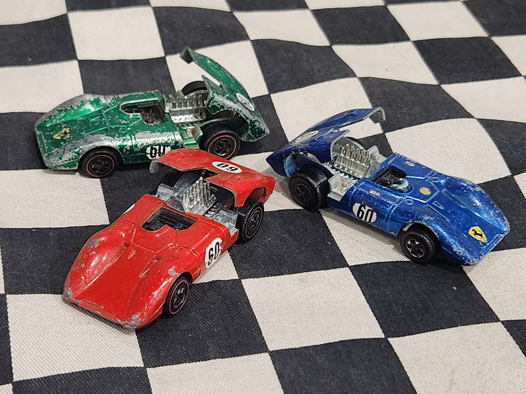 Vintage Loose Hot Wheels REDLINE Ferrari 312P Your Choice of