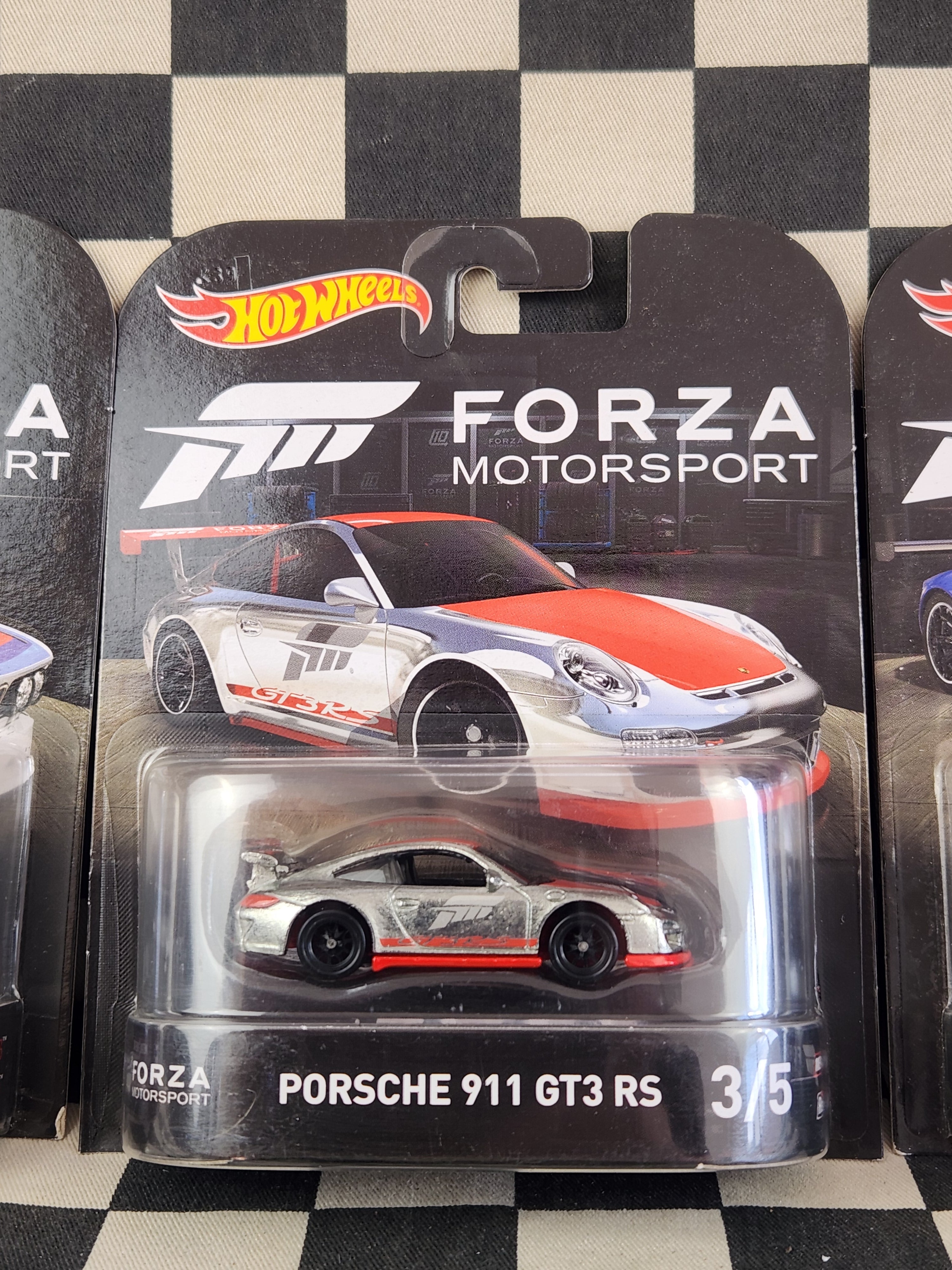 Hot Wheels 2018 Retro Entertainment Forza Motorsport Full Set 5 Cars Porsche BMW