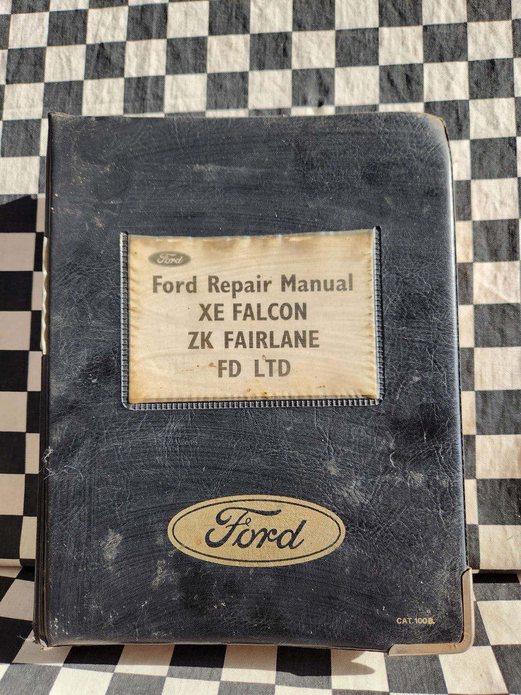 Genuine Ford Factory XE Falcon ZK Fairlane FD LTD V8 & 6cyl Workshop Manual