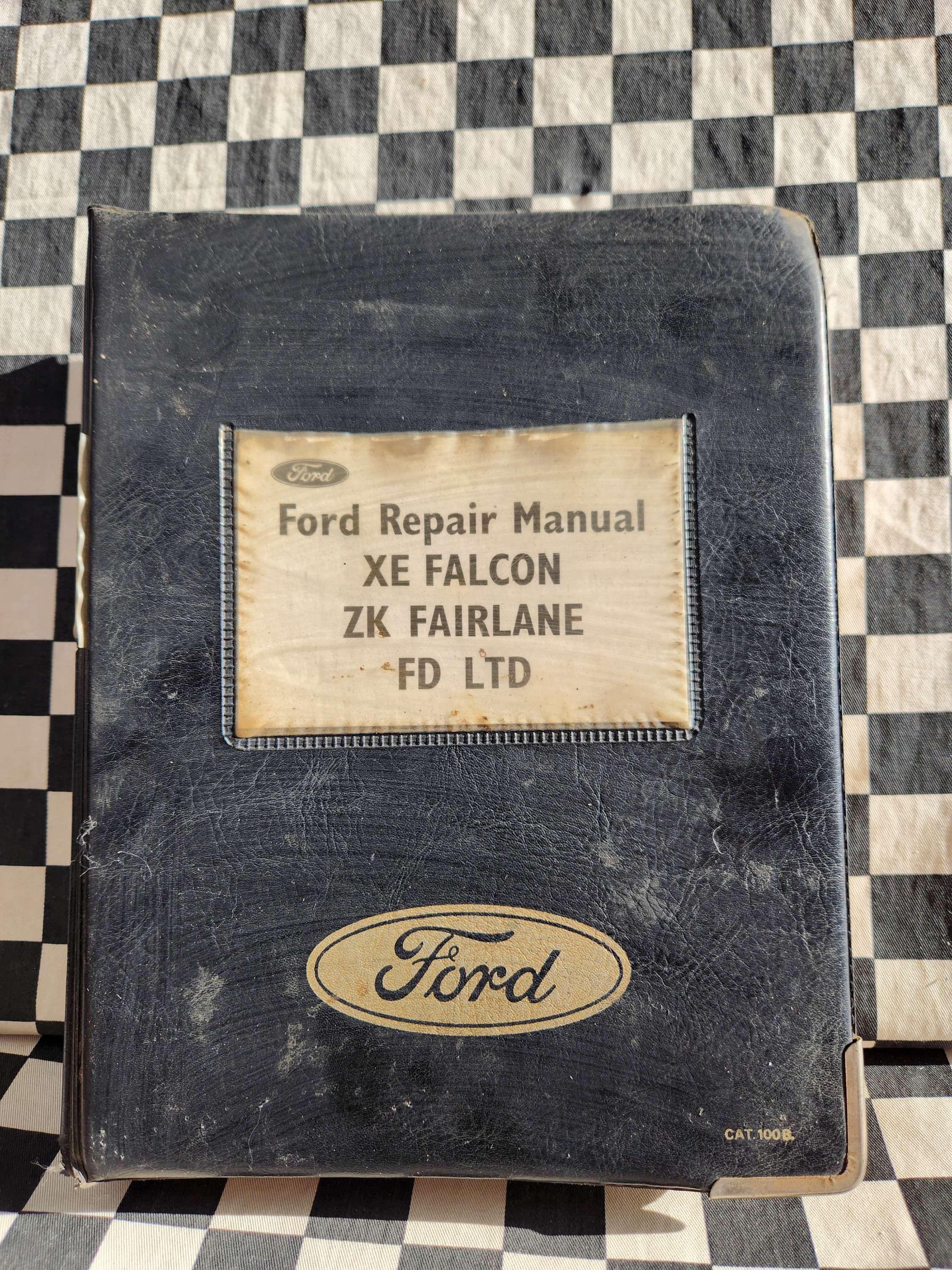 Genuine Ford Factory XE Falcon ZK Fairlane FD LTD V8 & 6cyl Workshop Manual