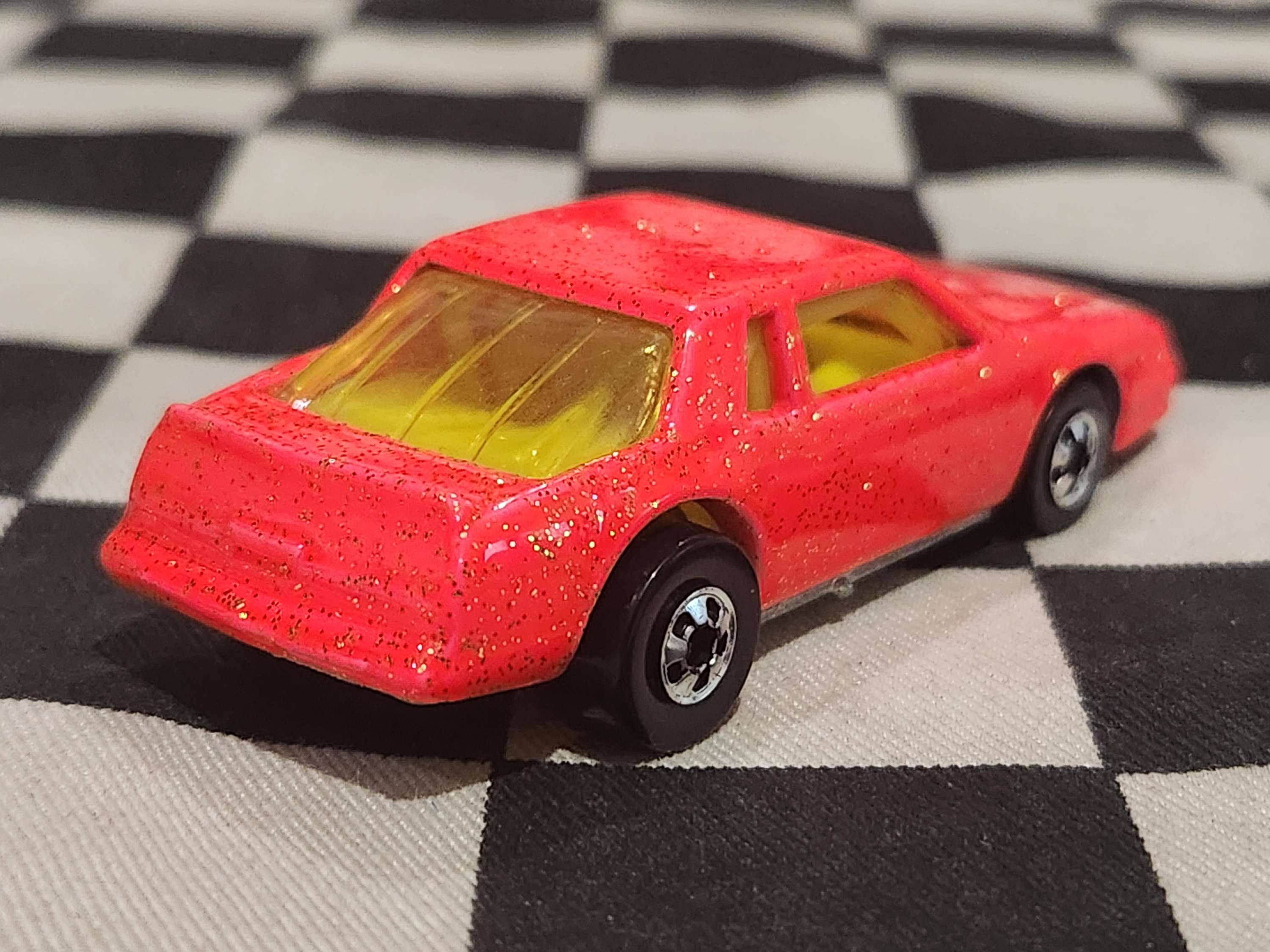 Vintage Loose Hot Wheels Blackwall Chevy Stockcar Monte Carlo Pink Glitter