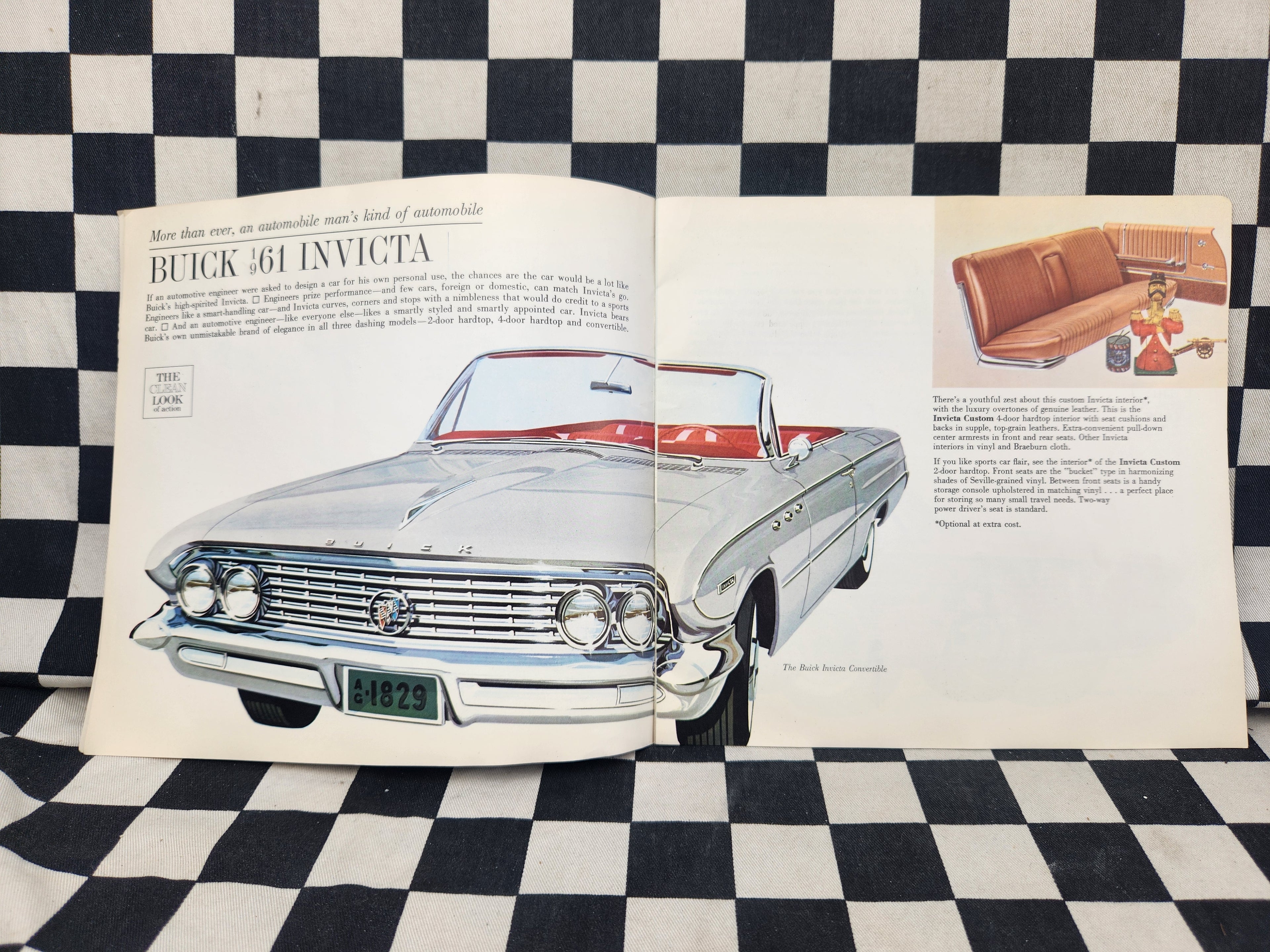 Genuine 1961 Buick Full Size Turbine Drive Sales Brochure