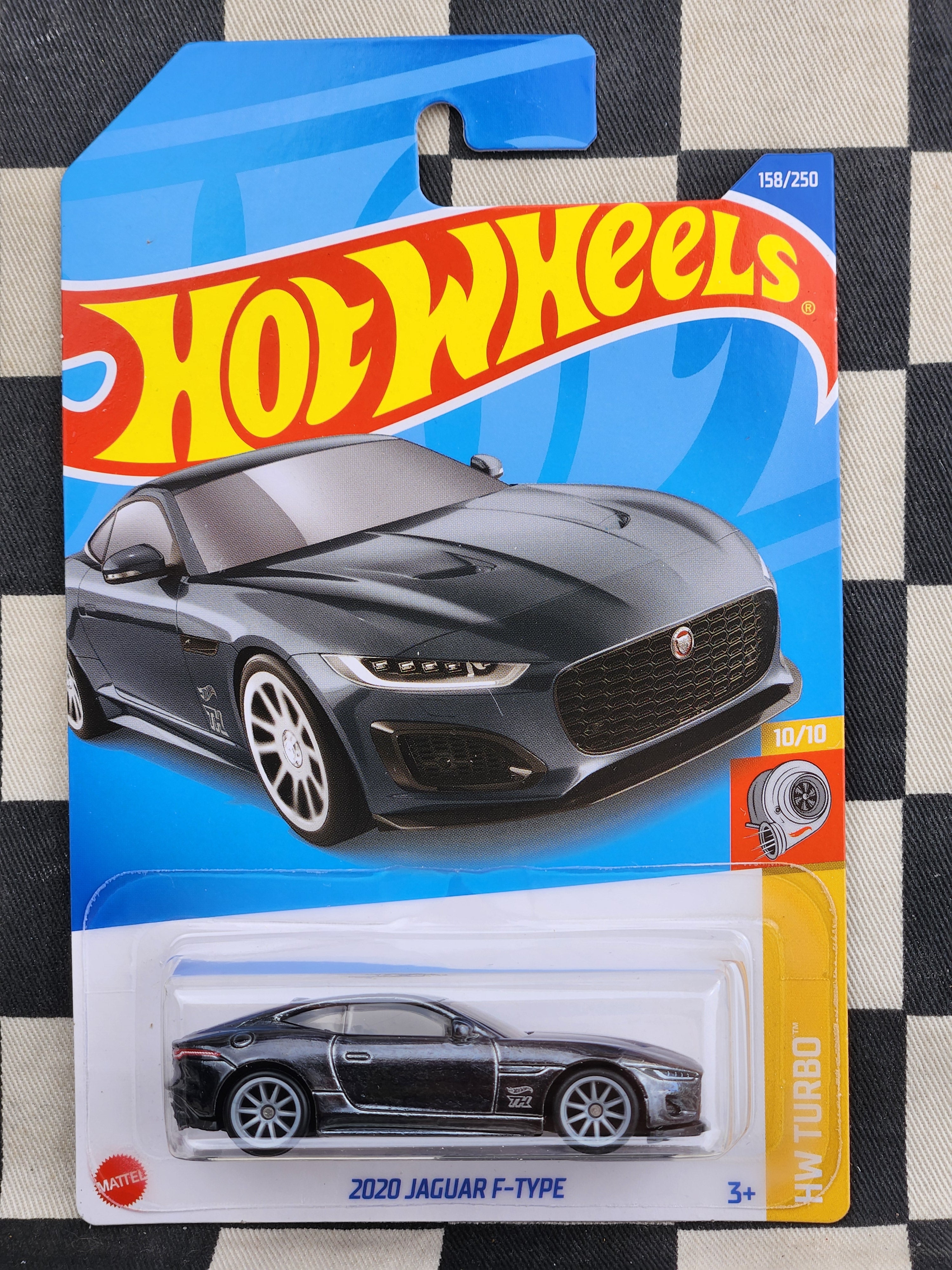 Hot Wheels 2022 Turbo SUPER TREASURE HUNT 2020 Jaguar F Type
