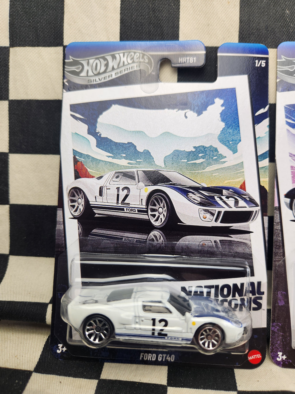 Hot Wheels Silver Series National Icons Set 5 Jaguar Skyline Porsche