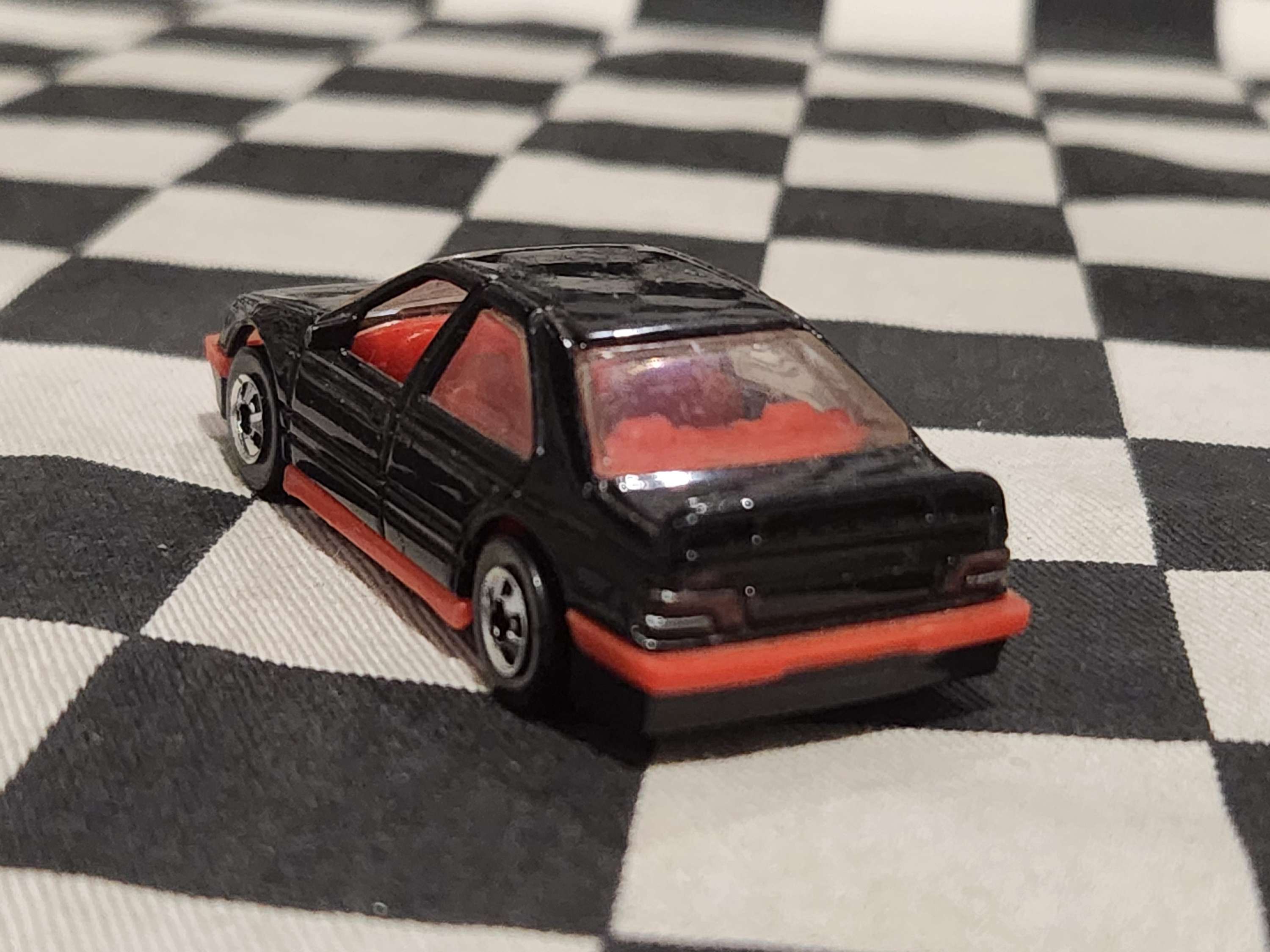 Vintage Loose Hot Wheels Blackwall Peugeot405 Black