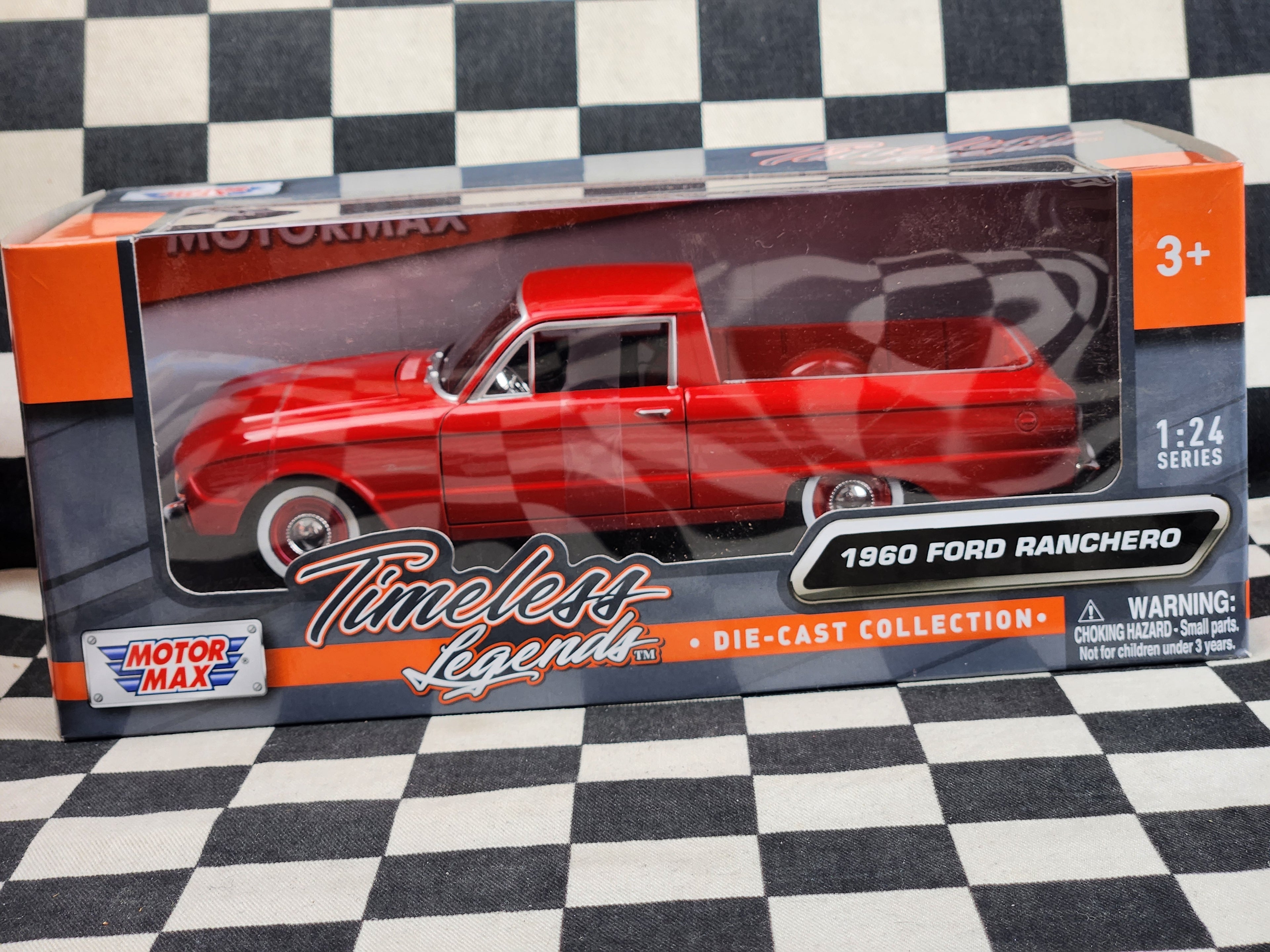 Motor Max 1/24 Timeless Legends 1960 Ford Ranchero (Early Falcon Ute)