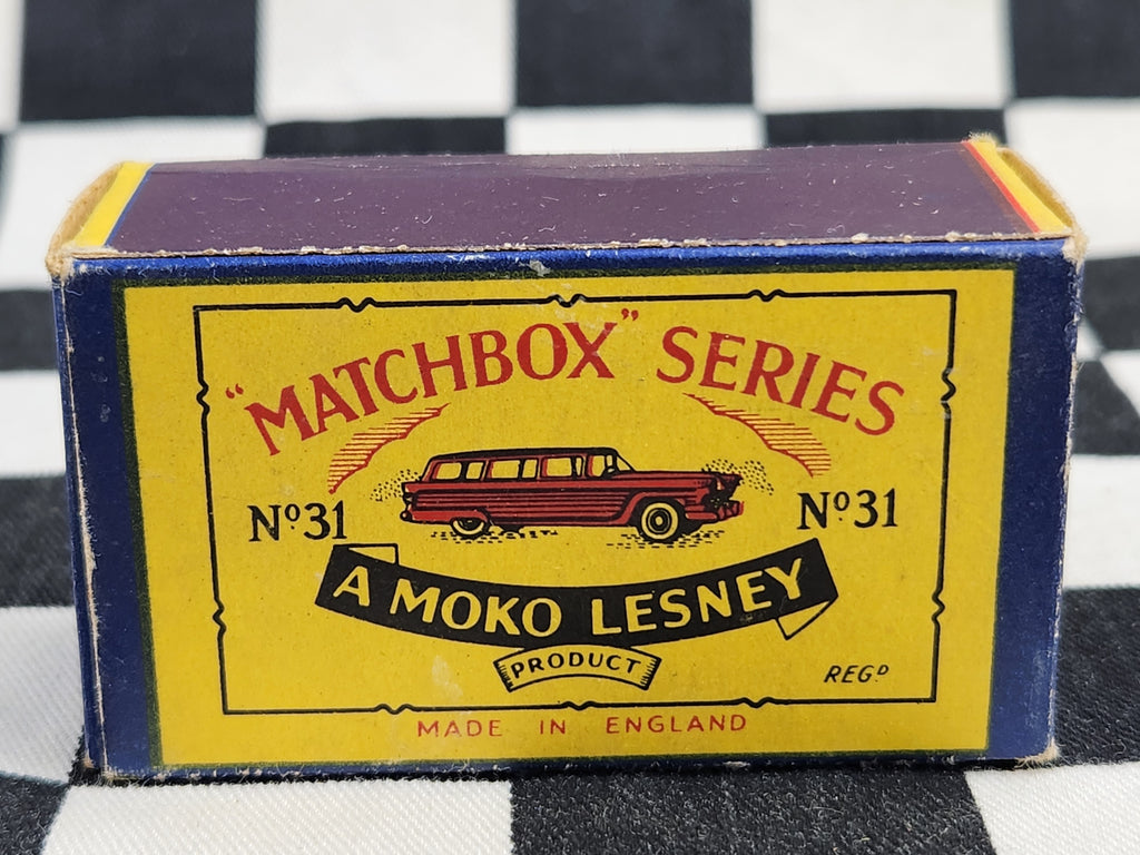 Matchbox Lesney Moko No31 Ford Station Wagon in Original Box