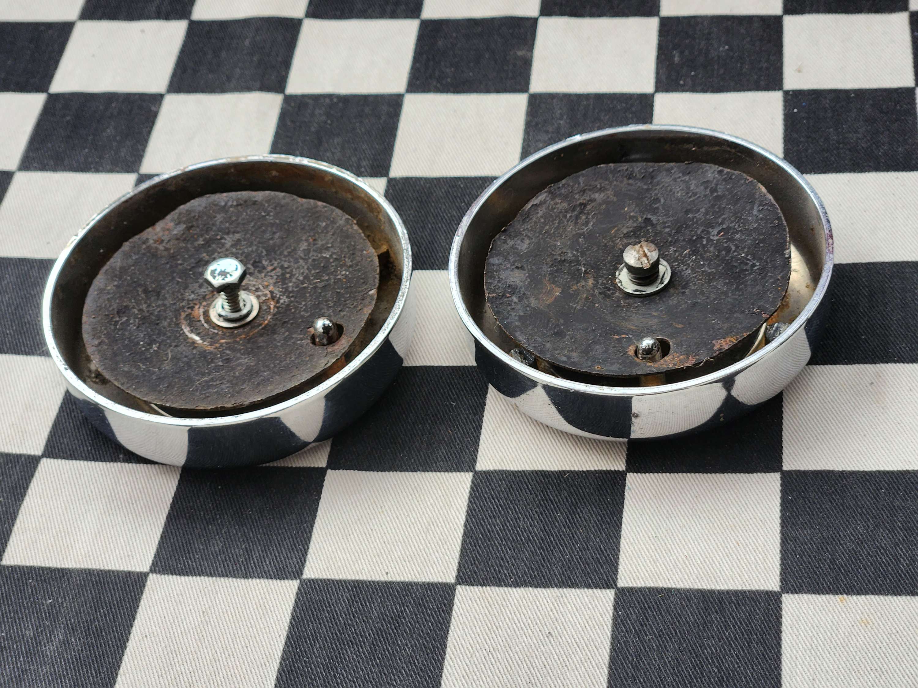 Genuine Vintage Cragar S/S Centre Caps EACH