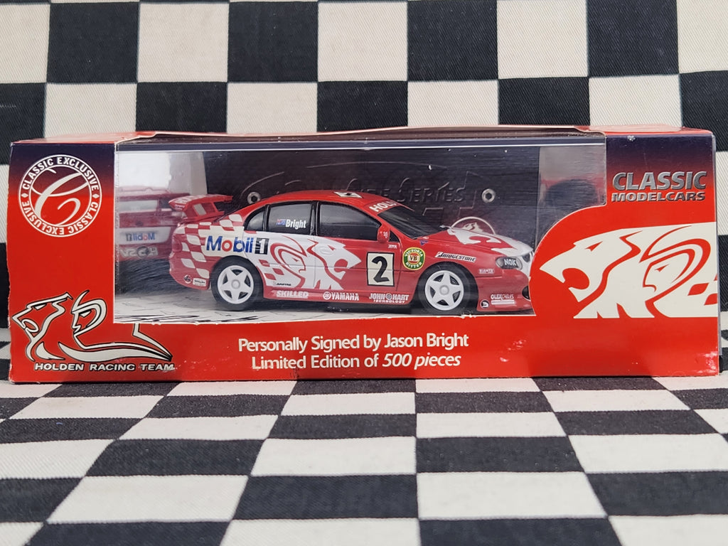Classic Carlectables 1:43 Signed Holden Racing Team 2001 Commodore #2 Bright