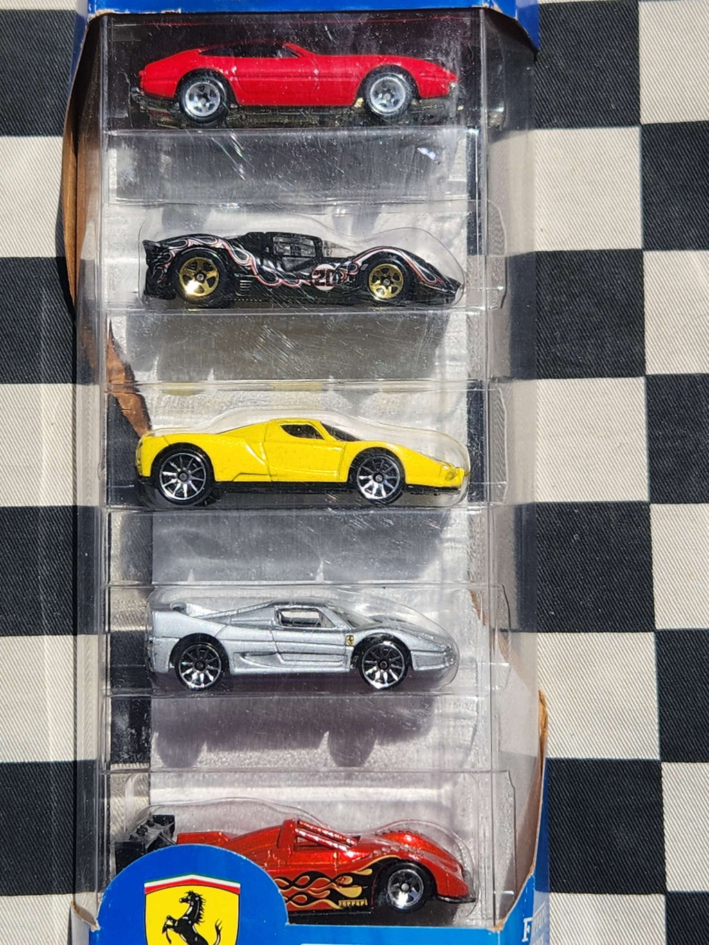 Hot Wheels 2005 Ferrari 5 Pack Exclusive Cars