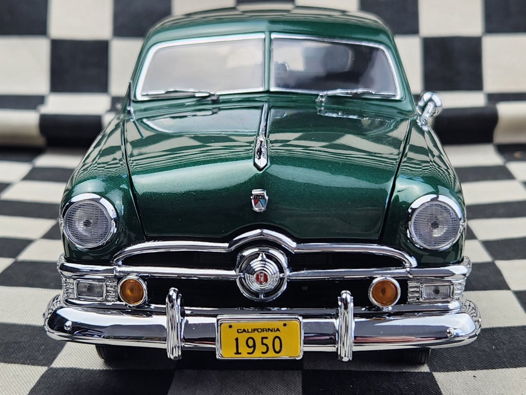 1/18 Precision Models USA 1950 Ford Custom 4 Door Sedan Hawthorne Green Metallic