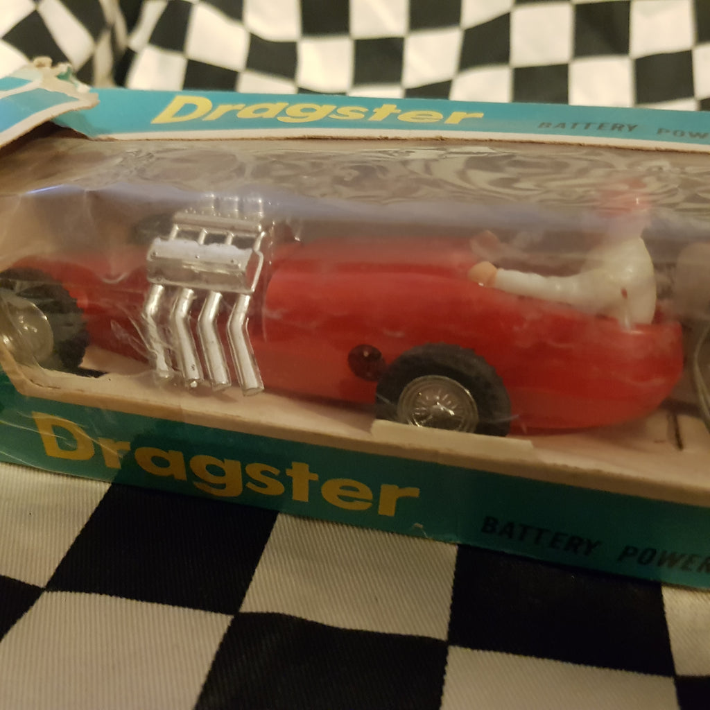 Rare Early 1960s Speed King Remote Control Front Engine Dragster
