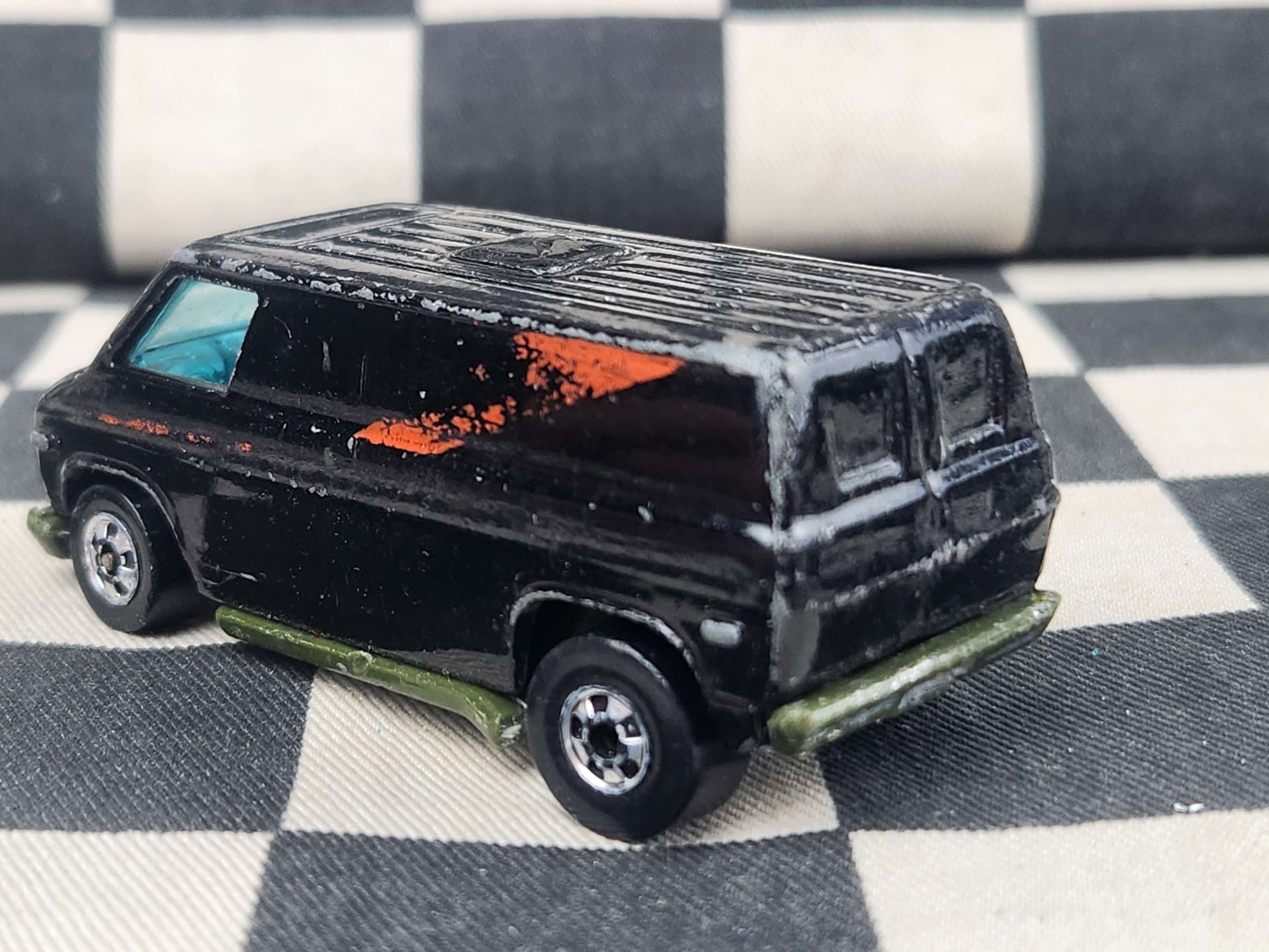 Vintage Loose Hot Wheels Blackwall A TEAM Van