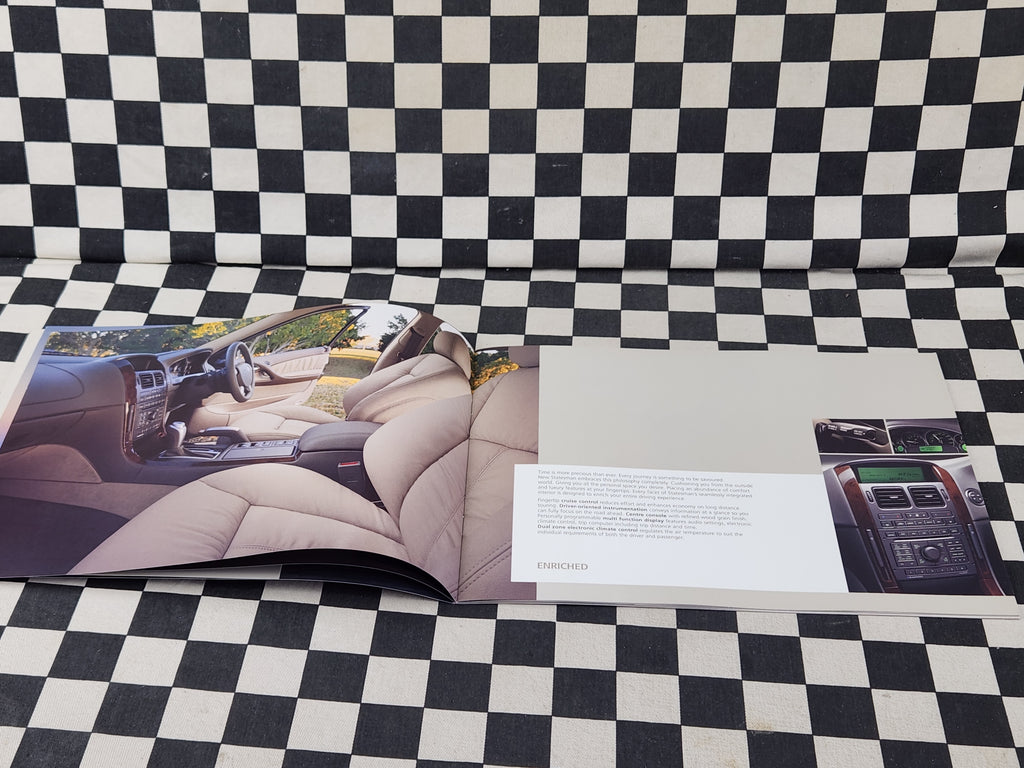 Holden Statesman Sales Brochure