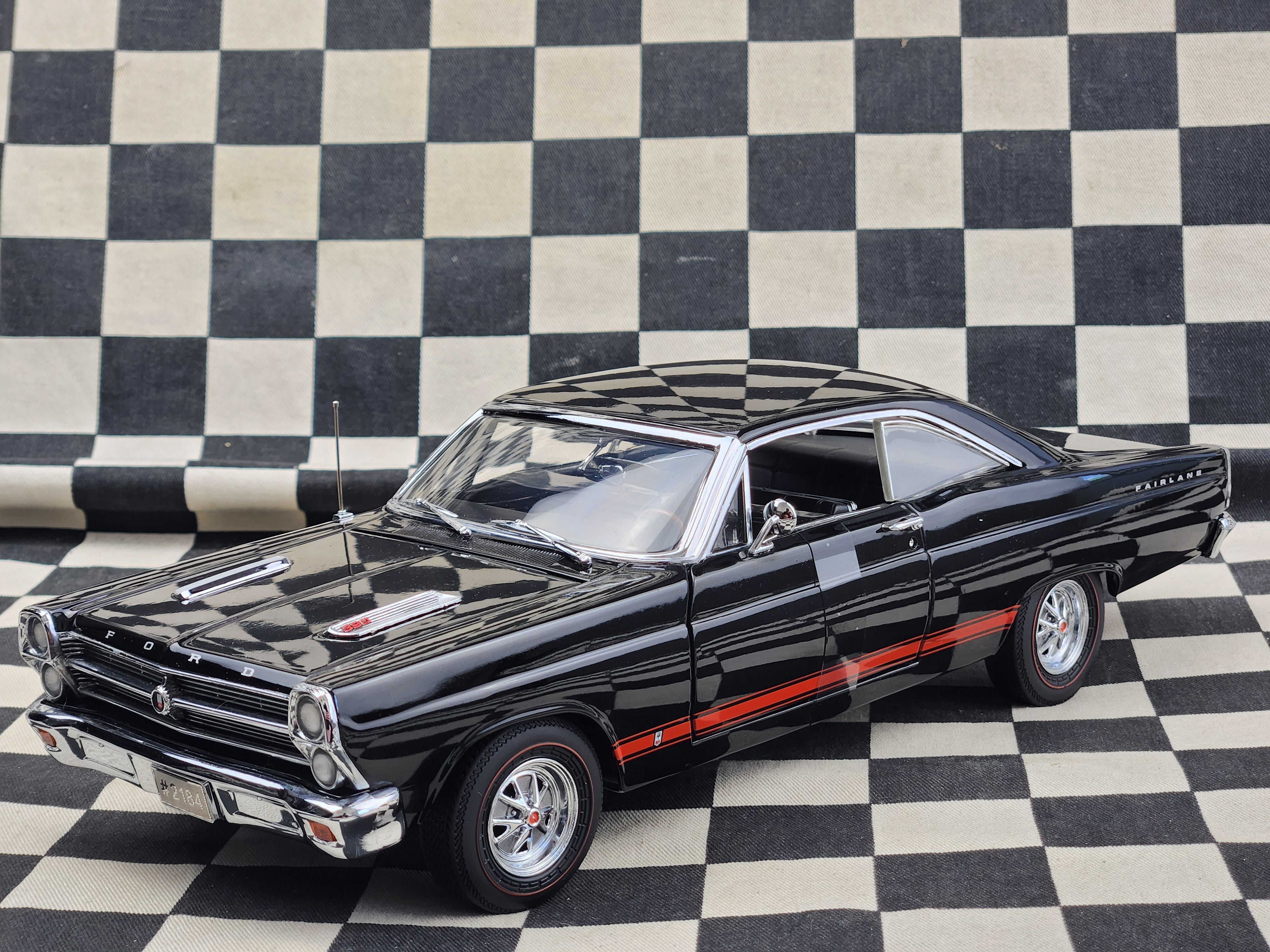 GMP製 1966 Ford Fairlane GT 1/18 限定品 1/18 GMP 1966 Ford Fairlane GTA Black – Kustom Kollector