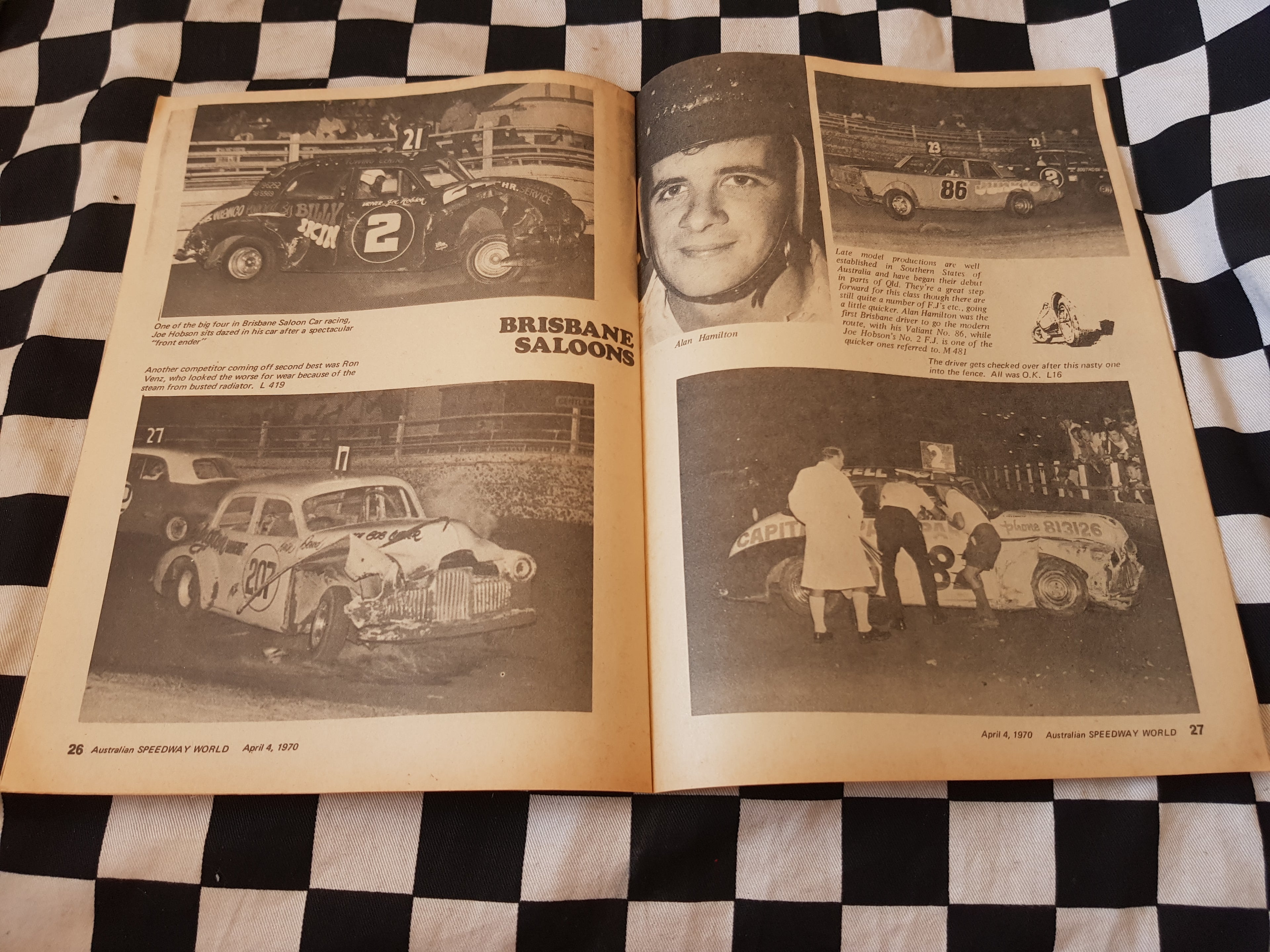 Australian Speedway World Volume 1 #2 April 4 1970