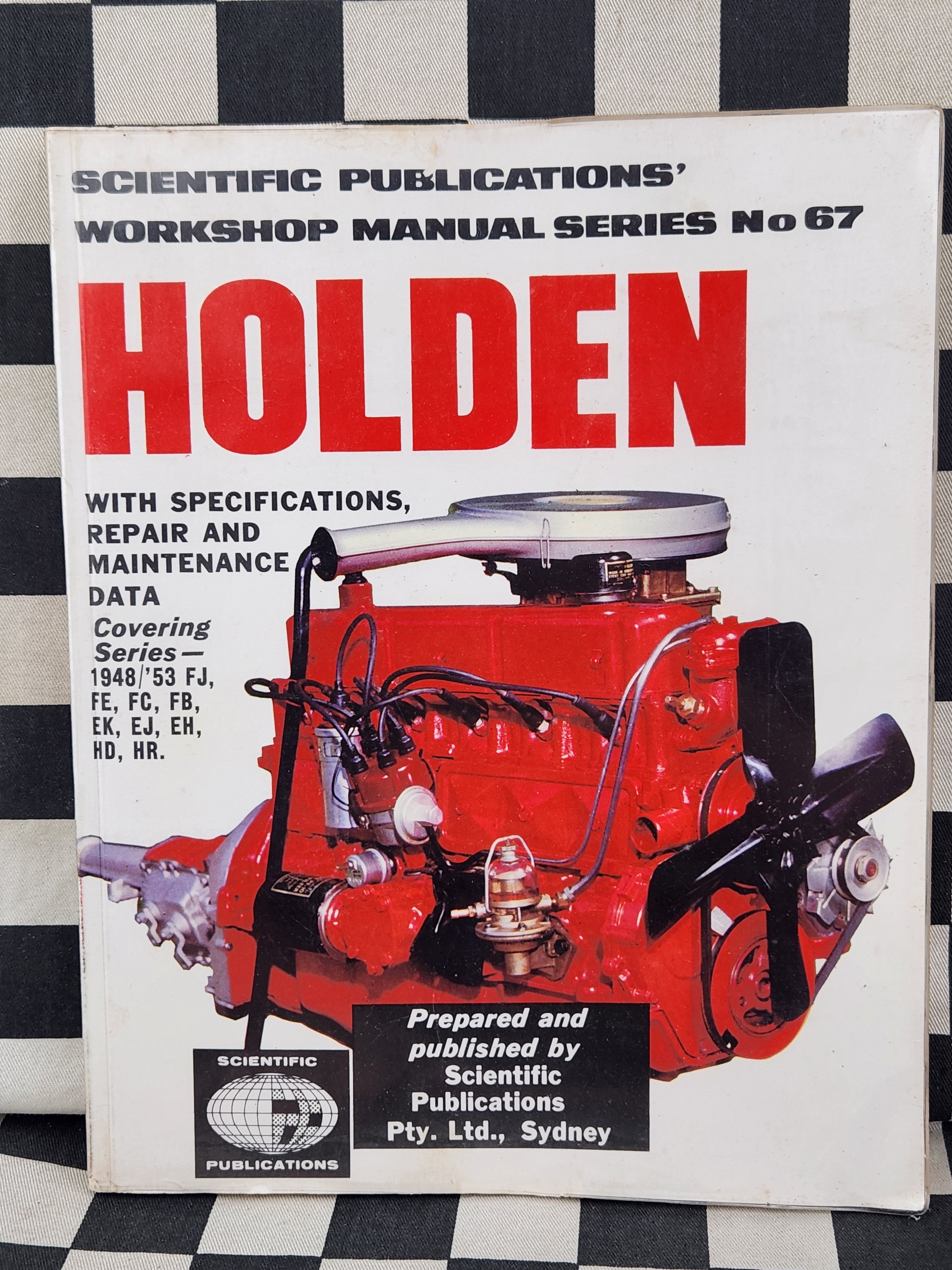 Holden FX FJ FE FC FB EK EJ EH HD HR Workshop Manual