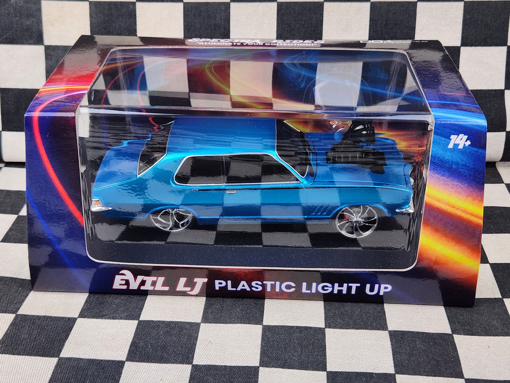 DDA Spectra Rides Plastic Light up Evil LJ Blown Torana