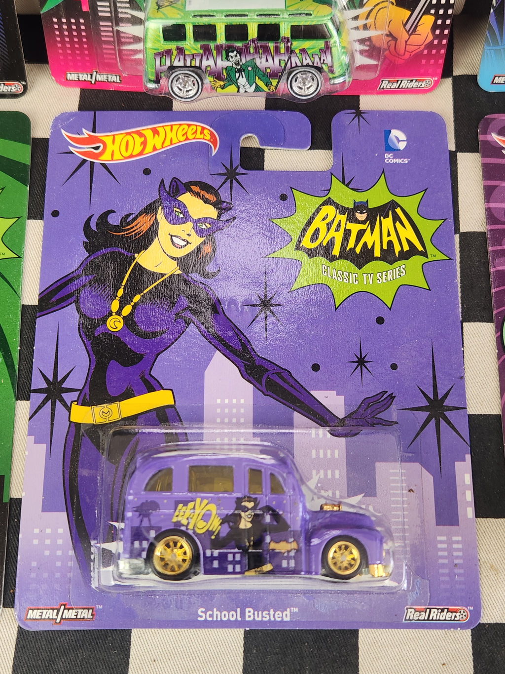 Hot Wheels 2015 Premium Batman Classic TV Series Full Set 6 Cars