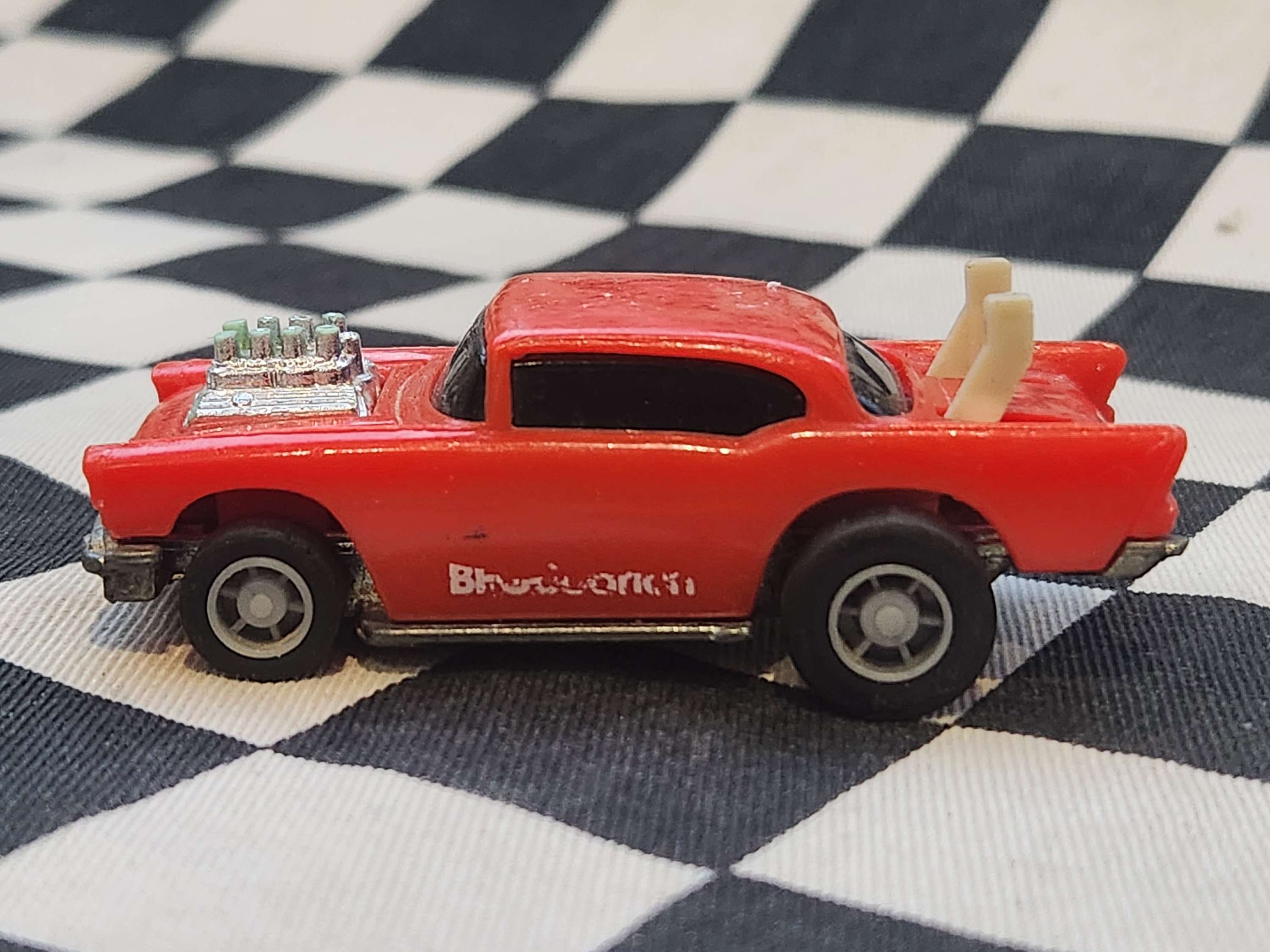 Vintage Loose Hot Wheels Lock Ups 57 Chevy Red