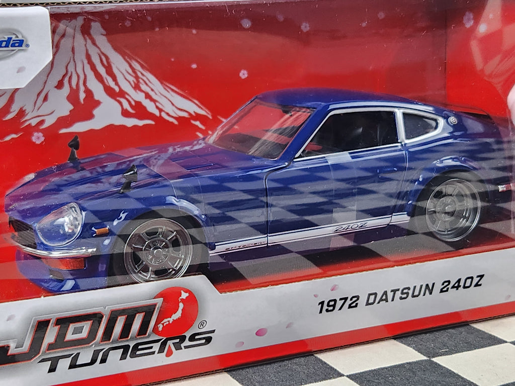 Jada 1:24 JDM Tuners 1972 Datsun 240Z Blue