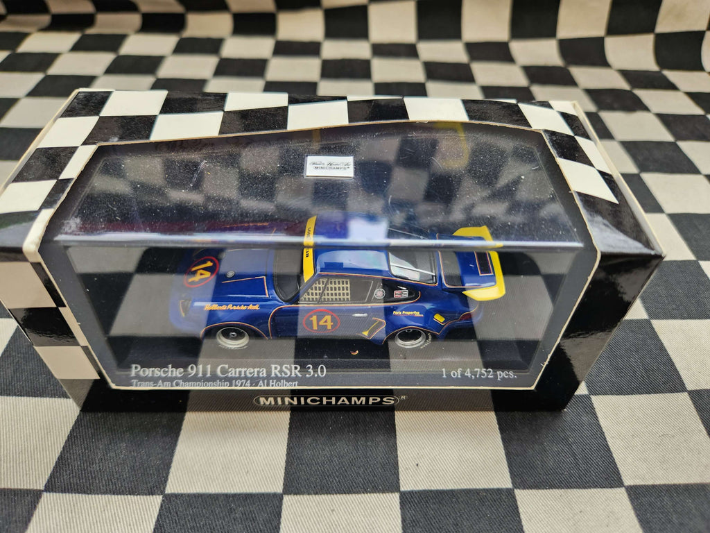 Minichamps 1/43 Porsche 911 Carrera RSR 3.0 Trans Am Championship 1974 A Holbert