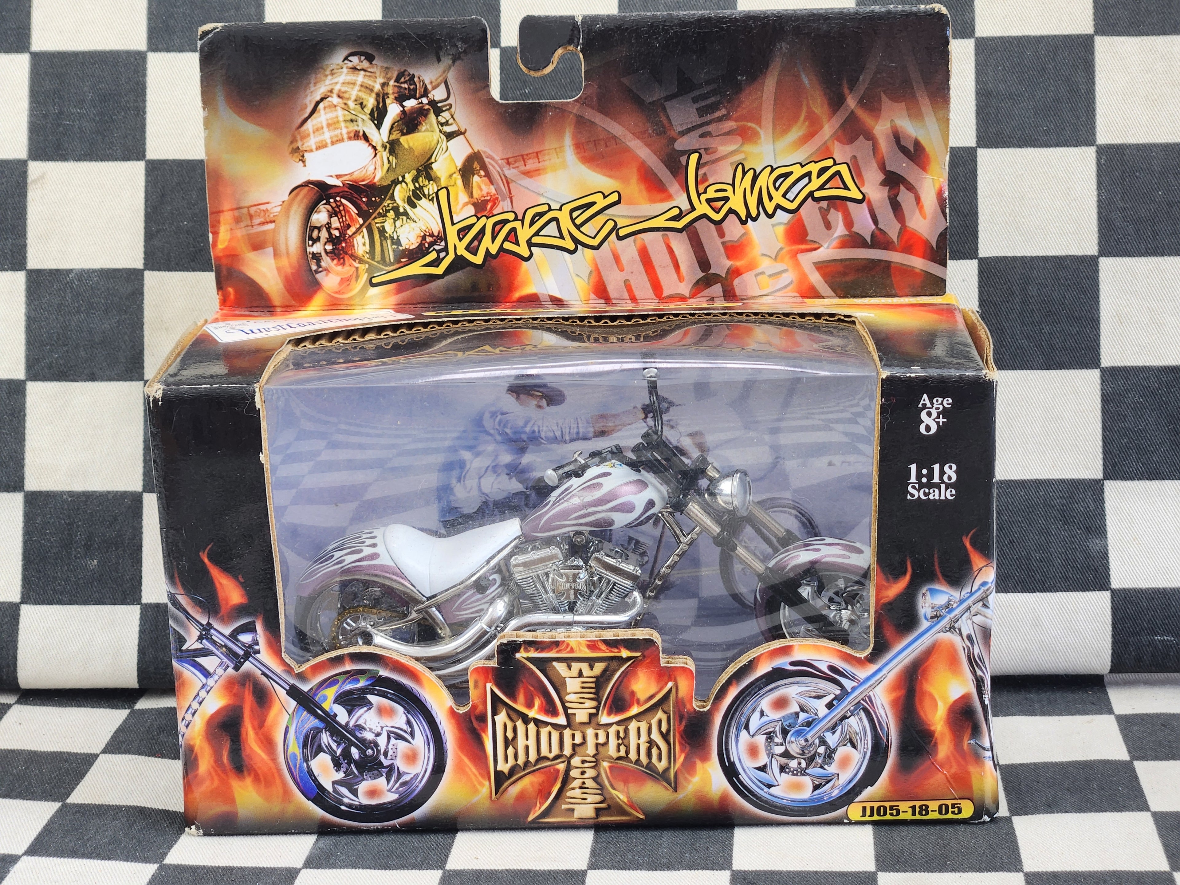 West Coast Choppers 1:18 Jesse James Sturgis Special Motorcycle