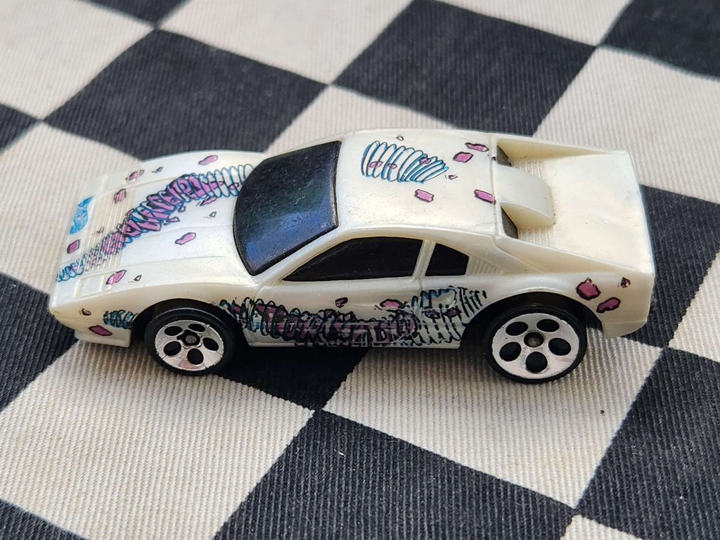 Vintage Loose Hot Wheels Ferrari 308 Quicksilver Series (New Scoop Casting)