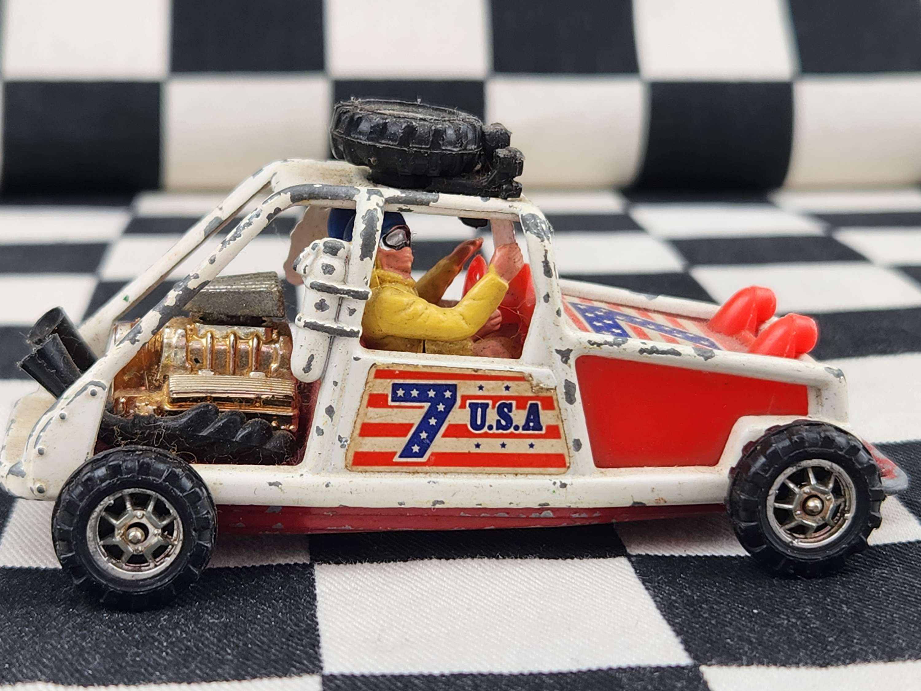 Vintage Loose Corgi Toys Whizz Wheels U.S Racing Buggy 1/43