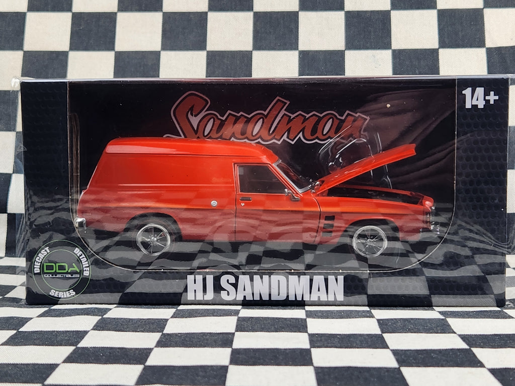 DDA Collectibles 1:24 HJ Holden Sandman Mandarin Red Detailed Series