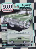 Auto World Luxury Cruisers 1975 Cadillac Eldorado Lido Green Poly