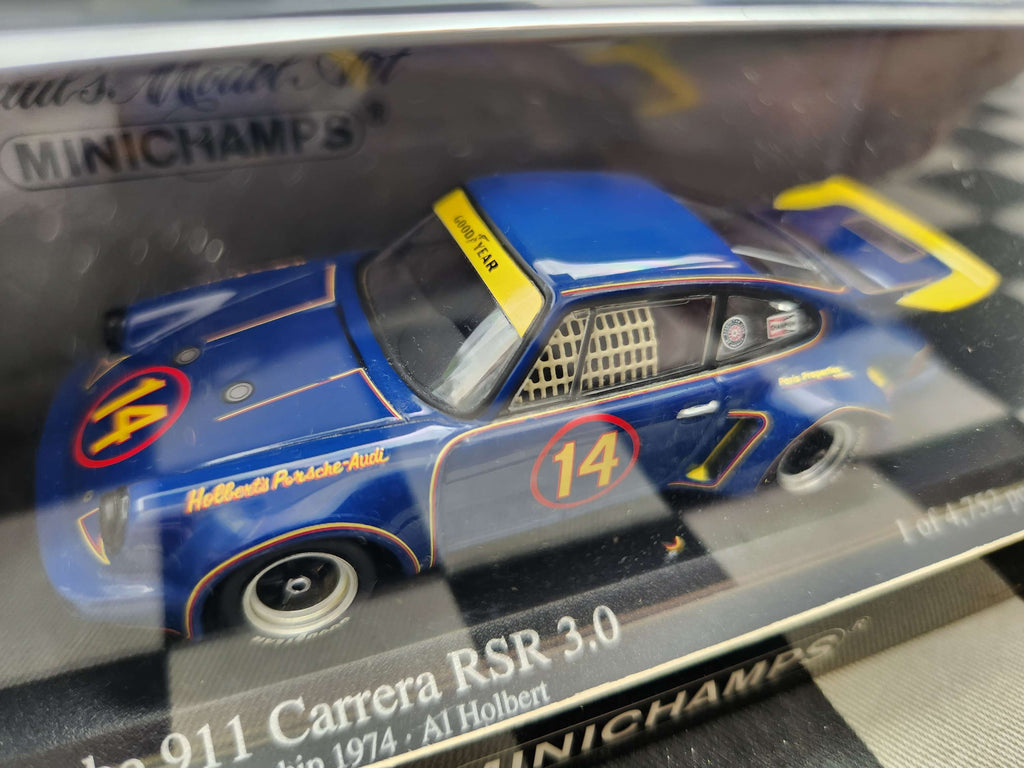 Minichamps 1/43 Porsche 911 Carrera RSR 3.0 Trans Am Championship 1974 A Holbert