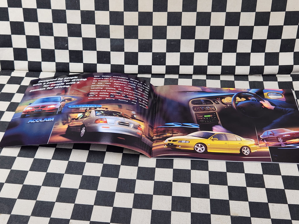 VX Series II Holden Commodore Executive Acclaim S SS  Sales Brochure