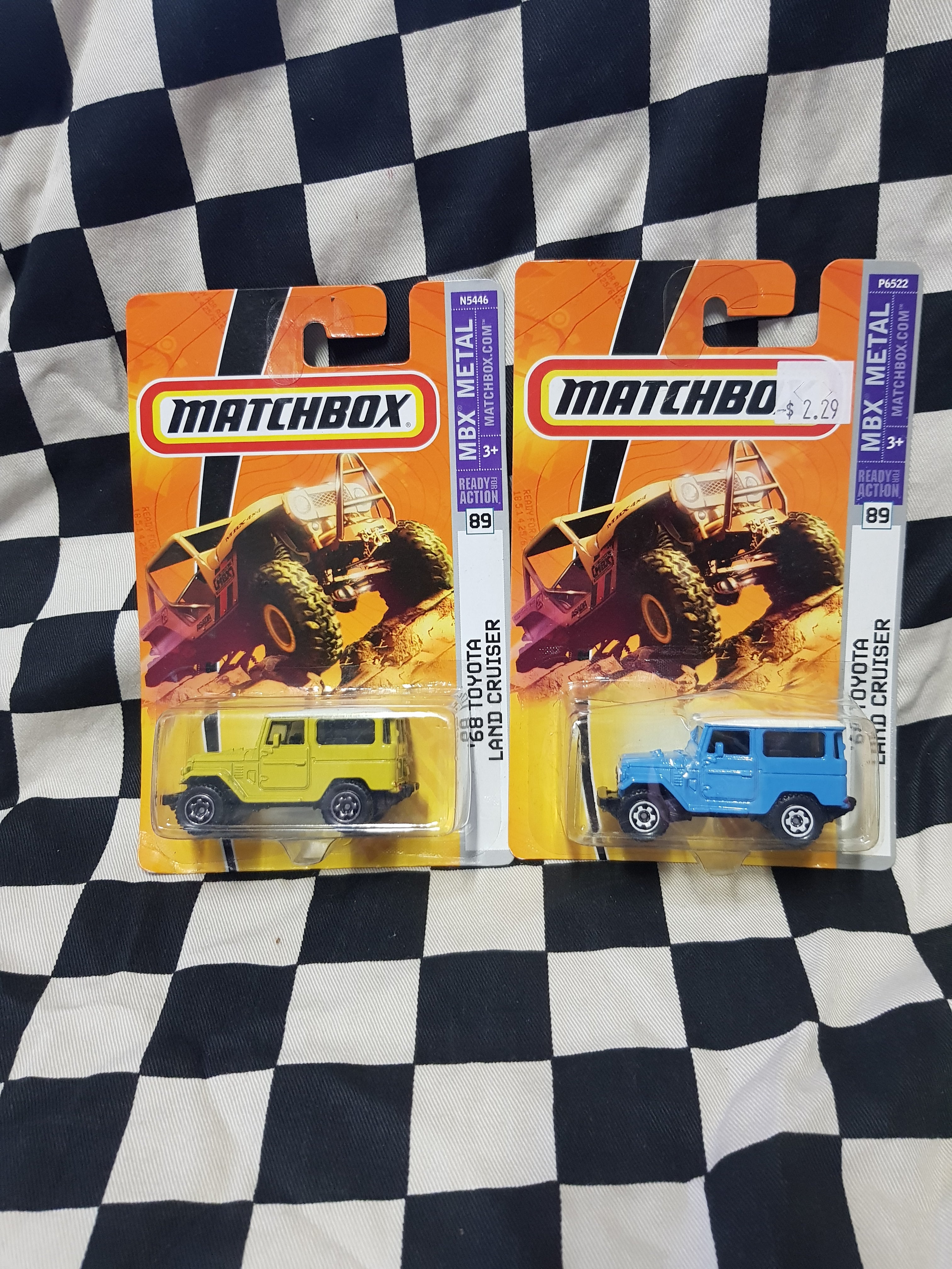 Matchbox 2008 Mbx Metal 68 Toyota Land Cruiser FJ Choice of Colours