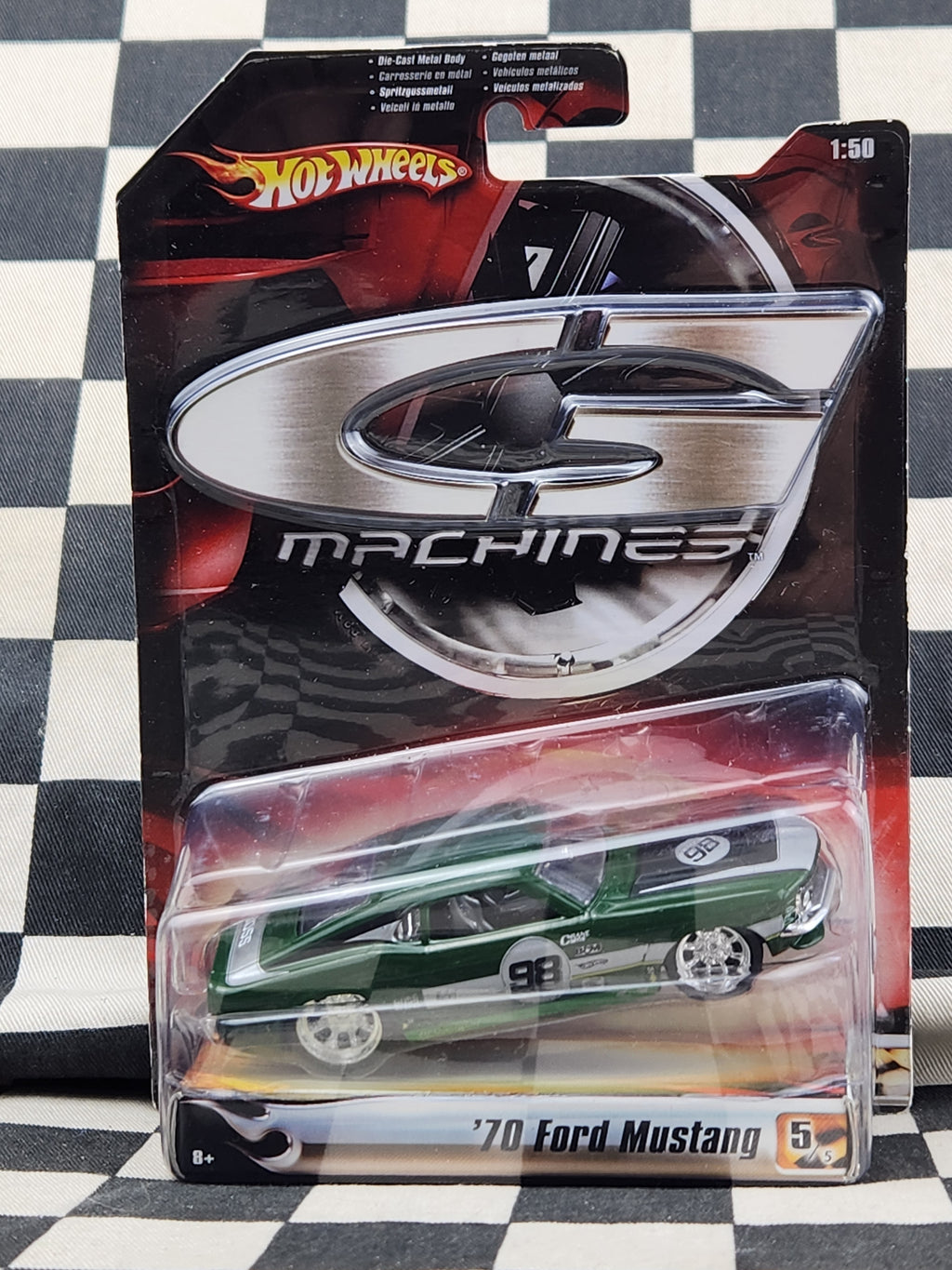 Hot Wheels G Machines 1/50 Scale Chev Ford Mopar Muscle Car Your Choice of