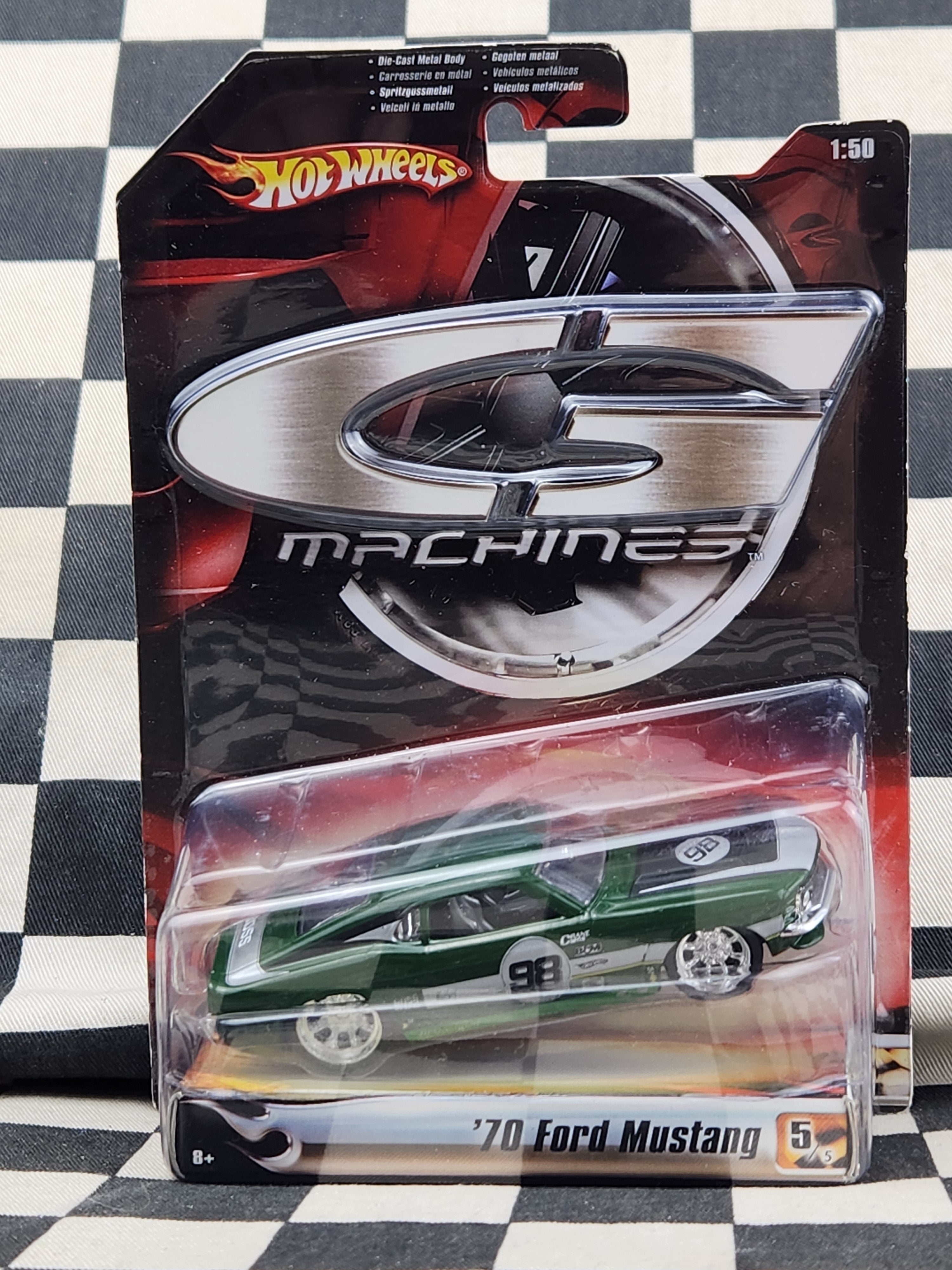 Hot Wheels G Machines 1/50 Scale Chev Ford Mopar Muscle Car Your Choice of