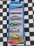 Hot Wheels 1998 Criss Cross Crash 5 Pack Exclusive Porsche