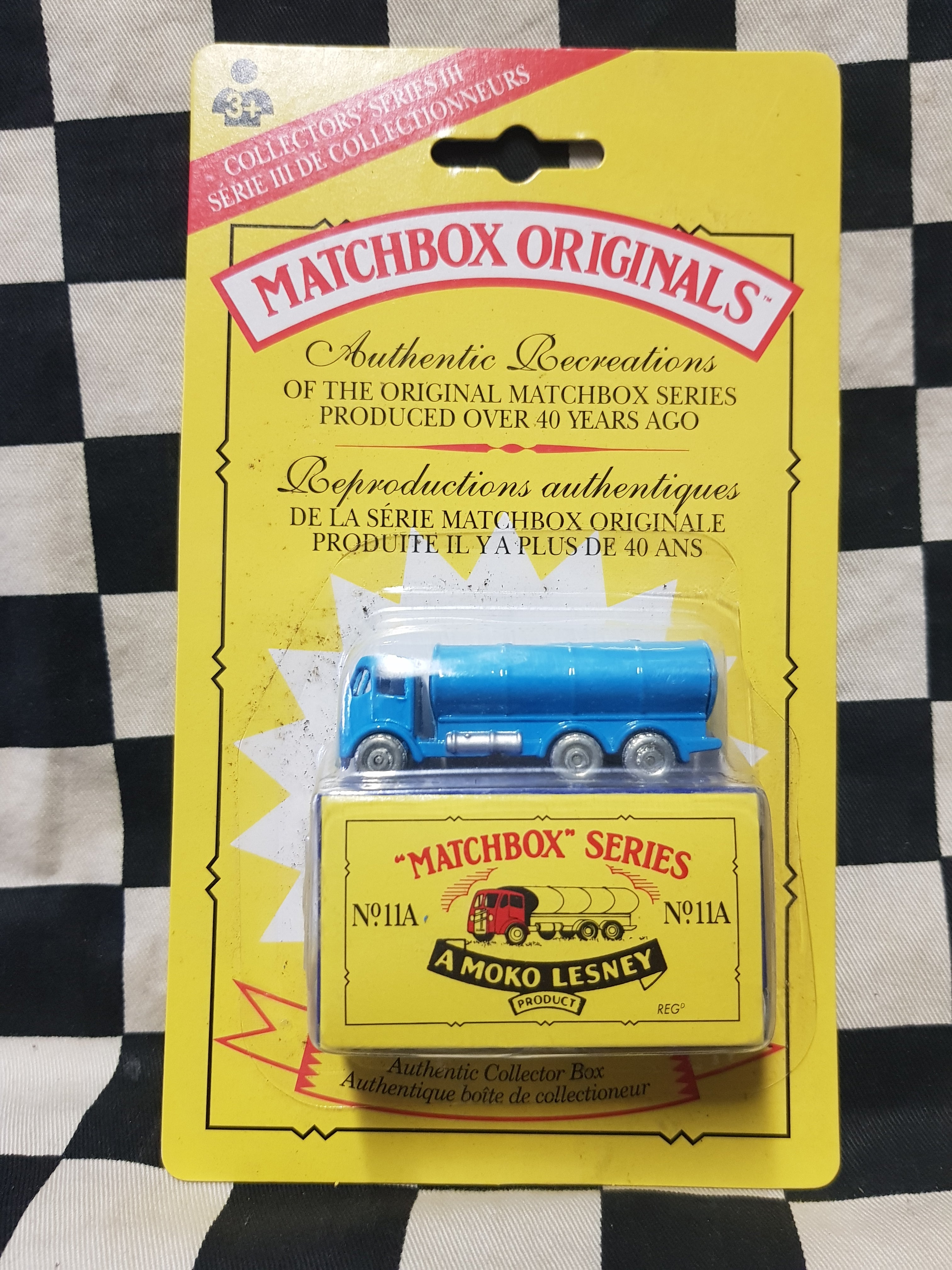 Matchbox Originals 1993 Repro Lesney Moko ERF Petrol Tanker Truck