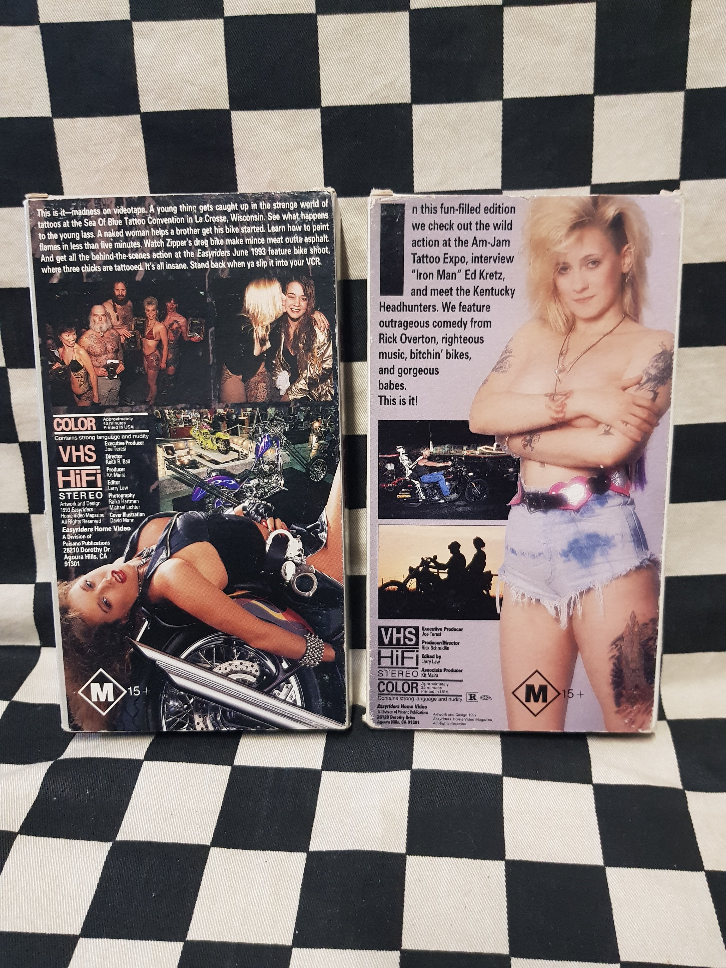 Vintage Easyriders VHS Video Magazine Vol 12/16