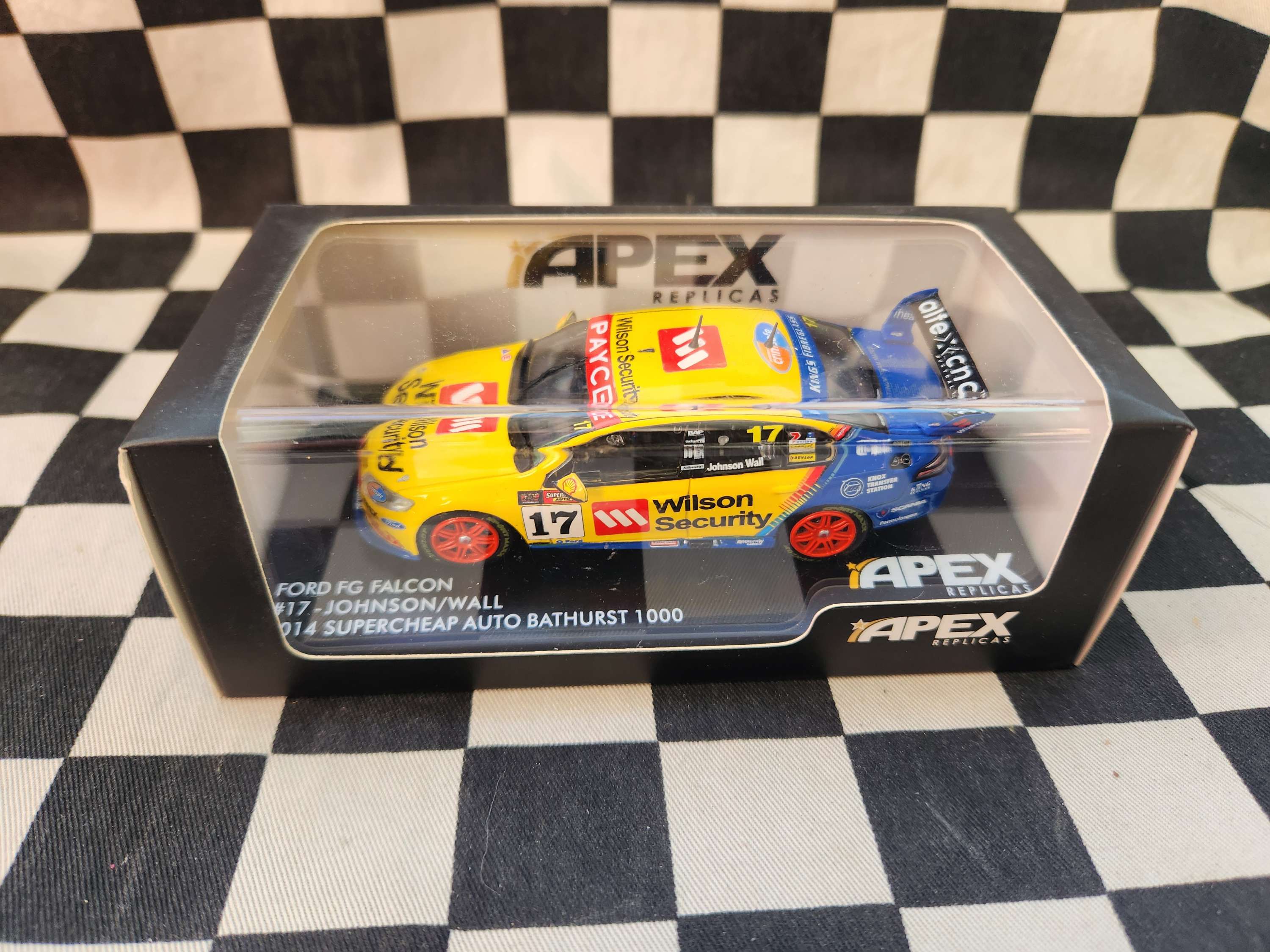 Apex 1/43 Ford FG Falcon #17 Johnson/Wall 2014 Bathurst 1000